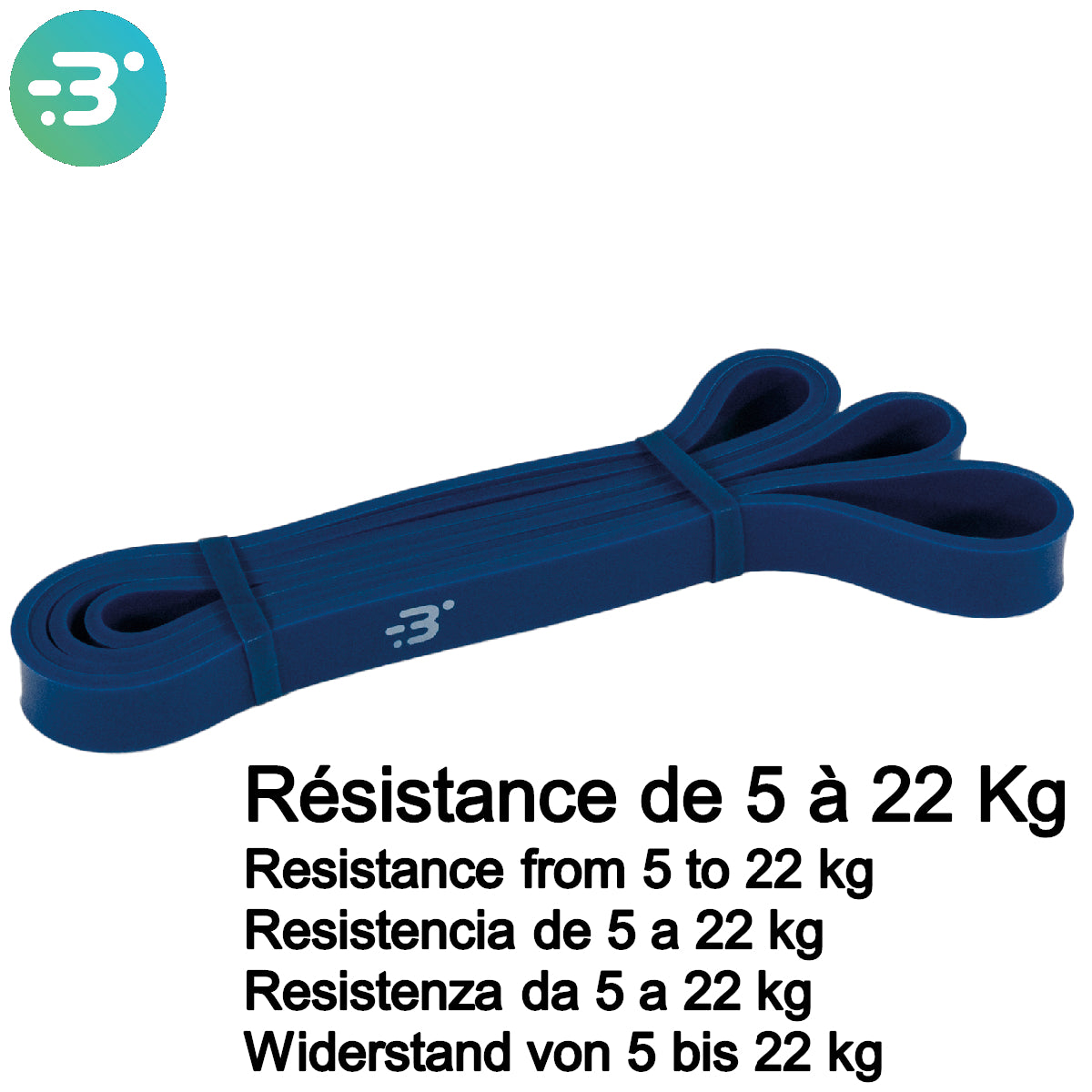 BANDE ELASTIQUE DE RESISTANCE LATEX