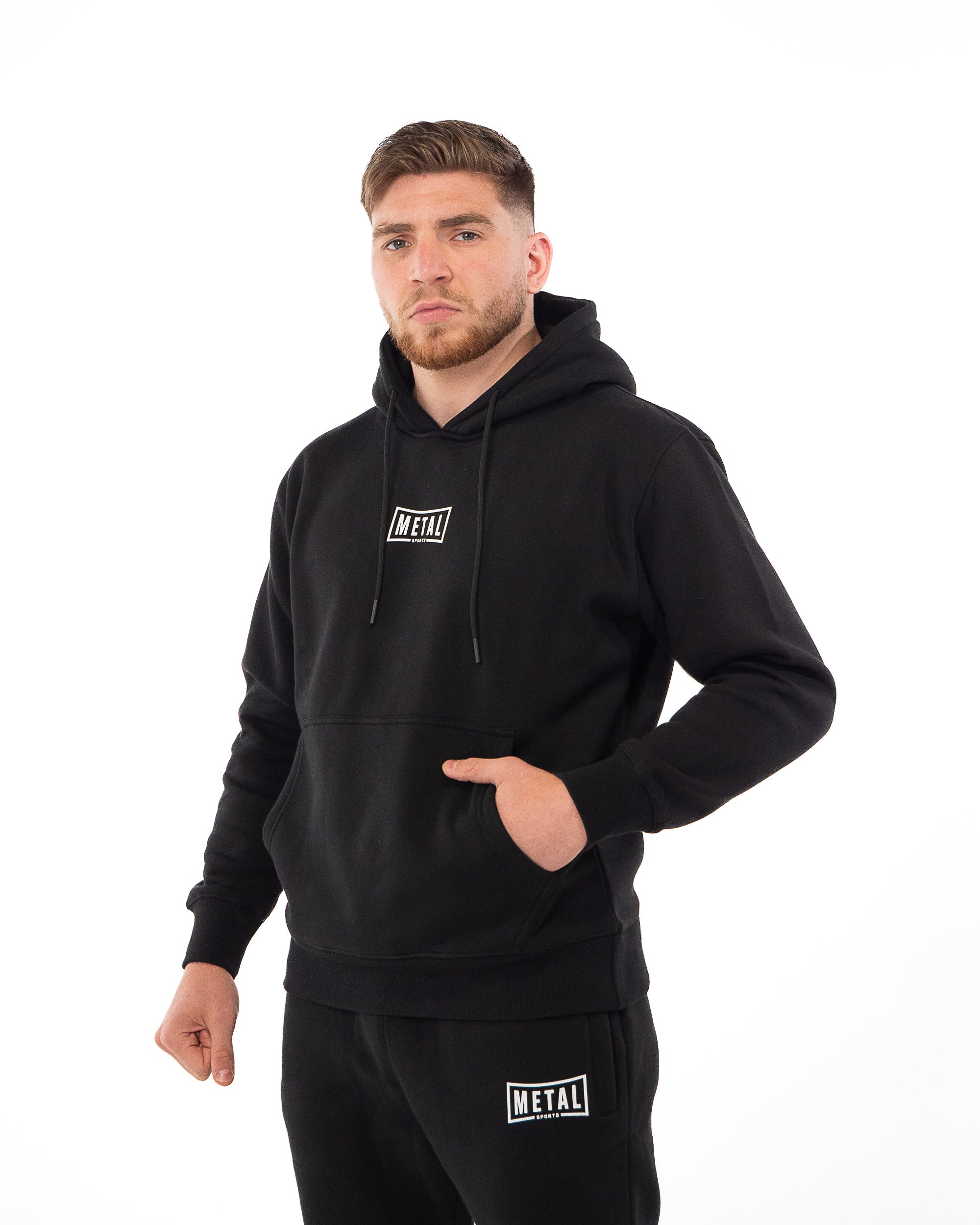 SWEAT A CAPUCHE NOIR