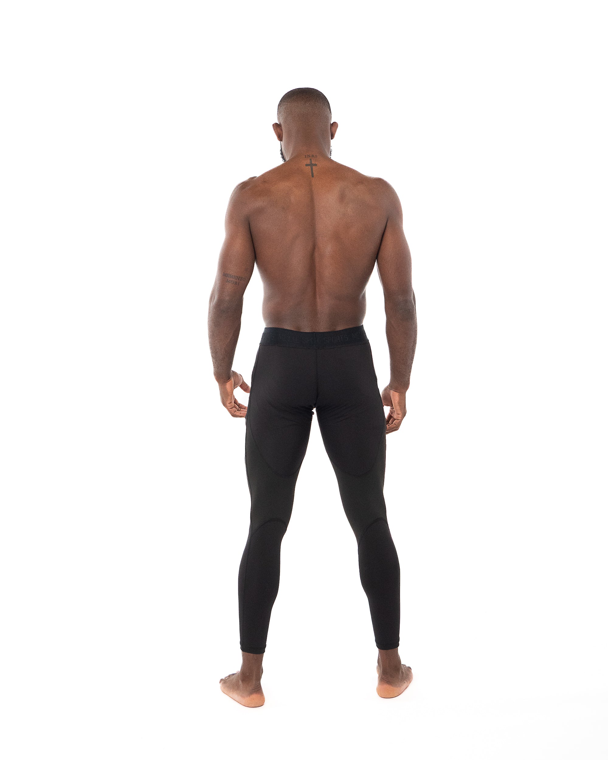 LEGGING HOMME NOIR
