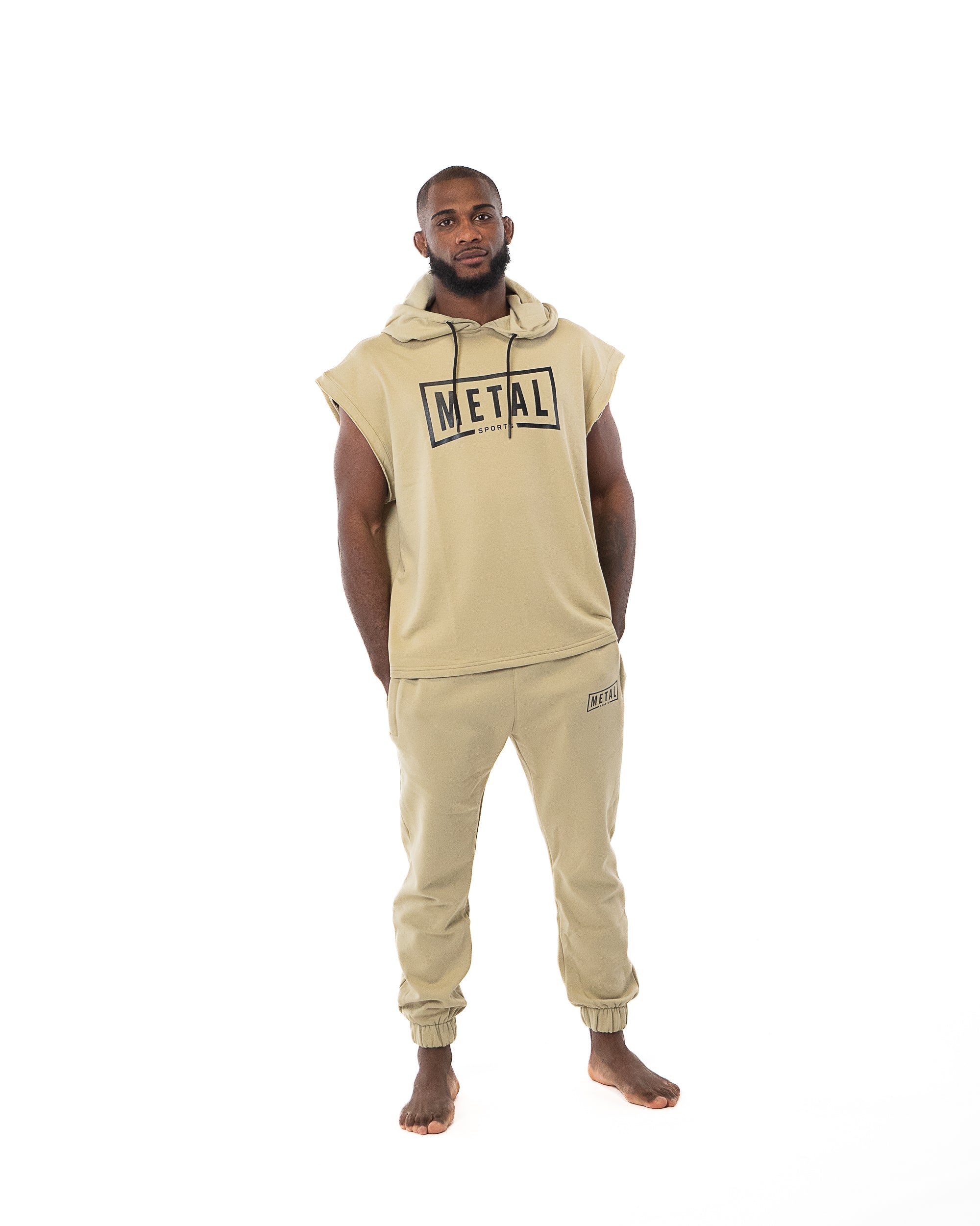 HOODIE SANS MANCHE DESERT STORM