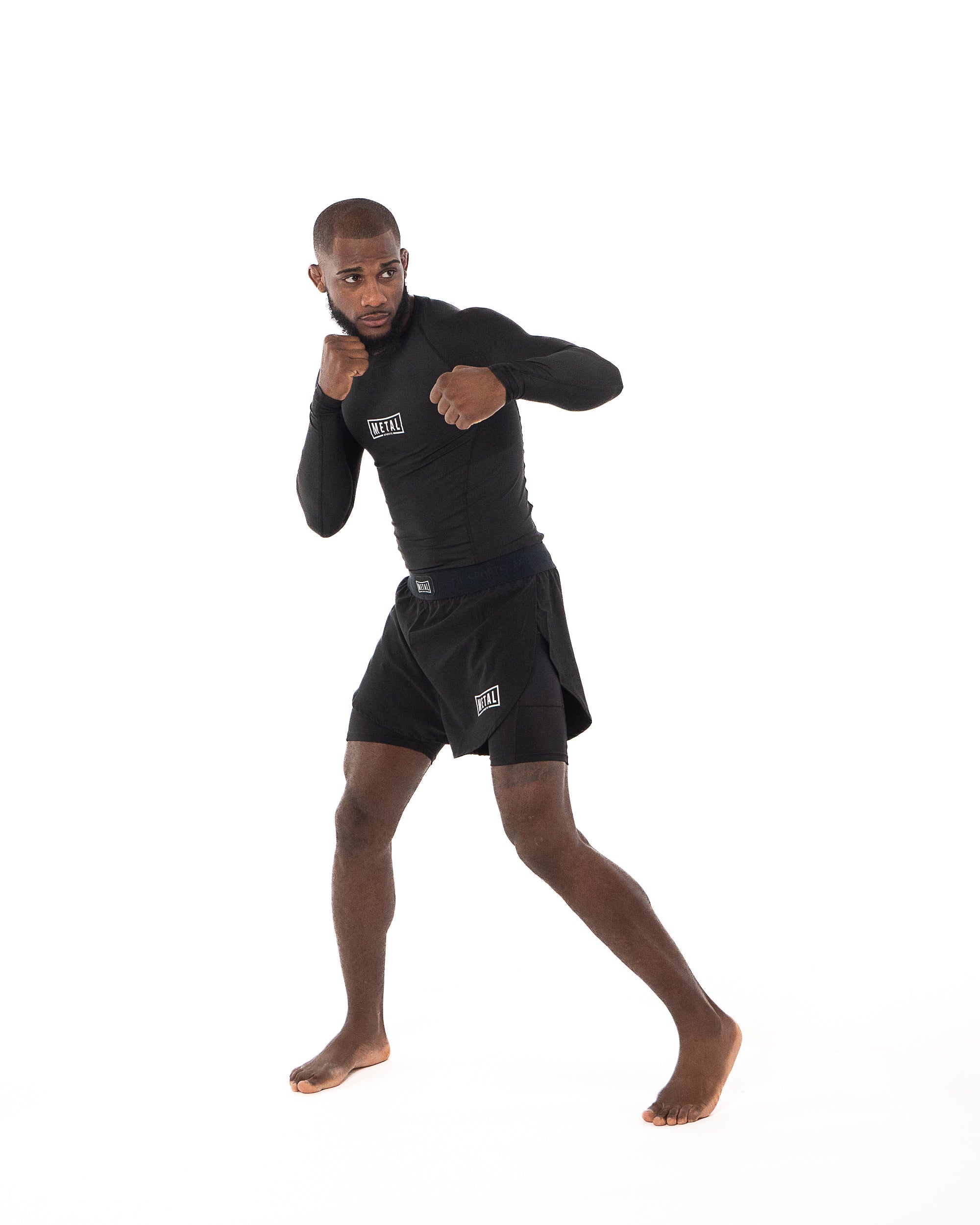 RASHGUARD PERFORMANCE MANCHES LONGUES NOIR