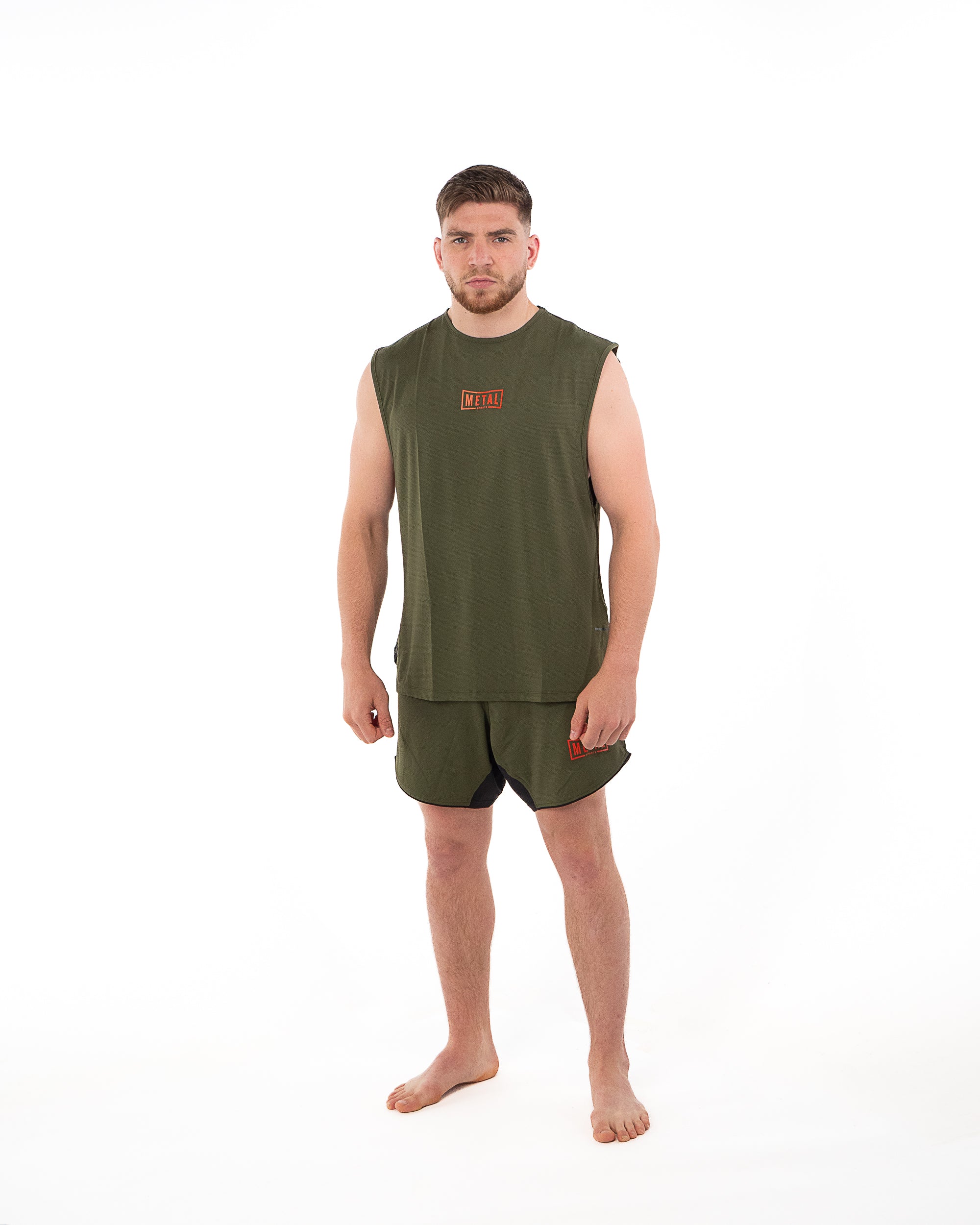 SHORT MMA OLIVE