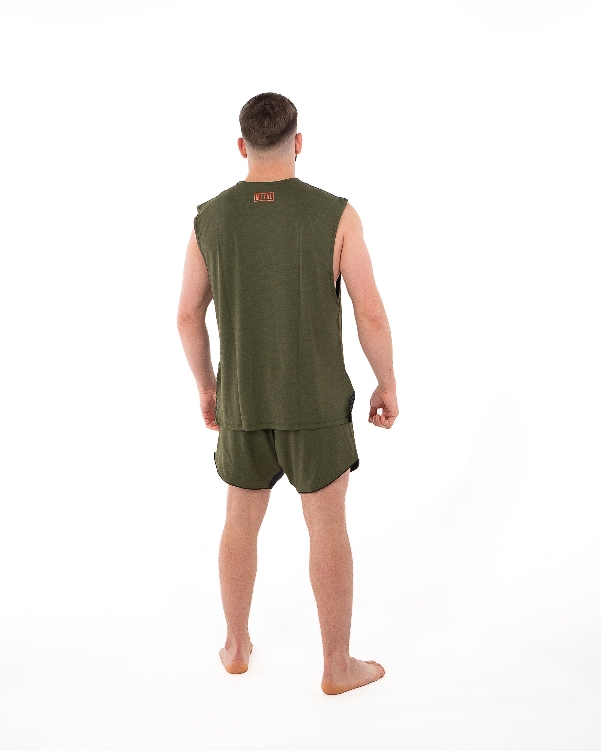 SHORT MMA OLIVE