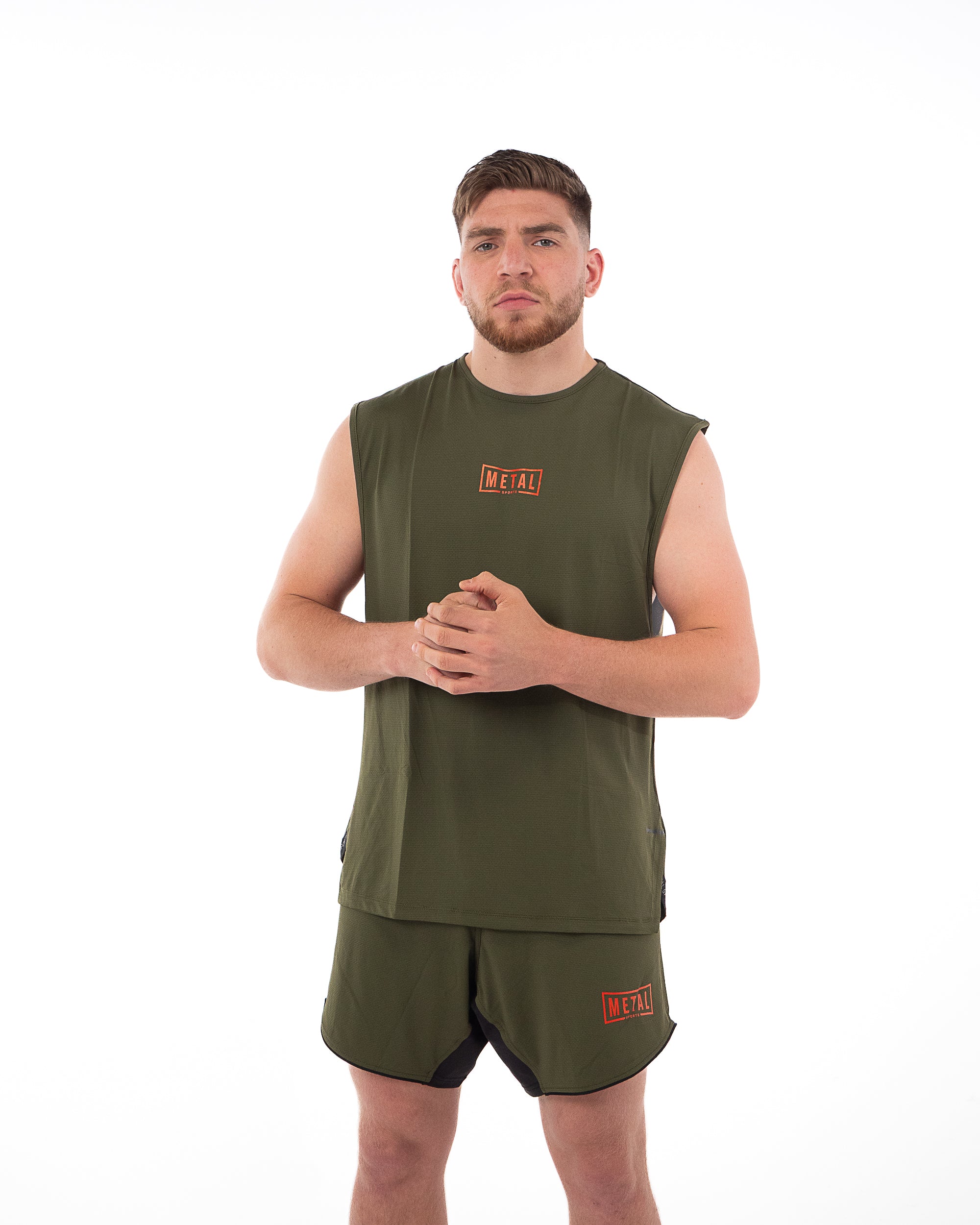 SHORT MMA OLIVE