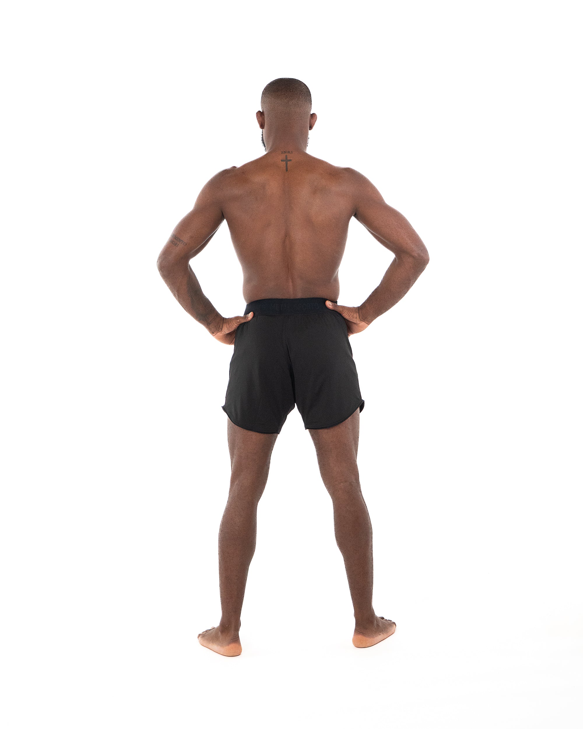 SHORT MMA NOIR