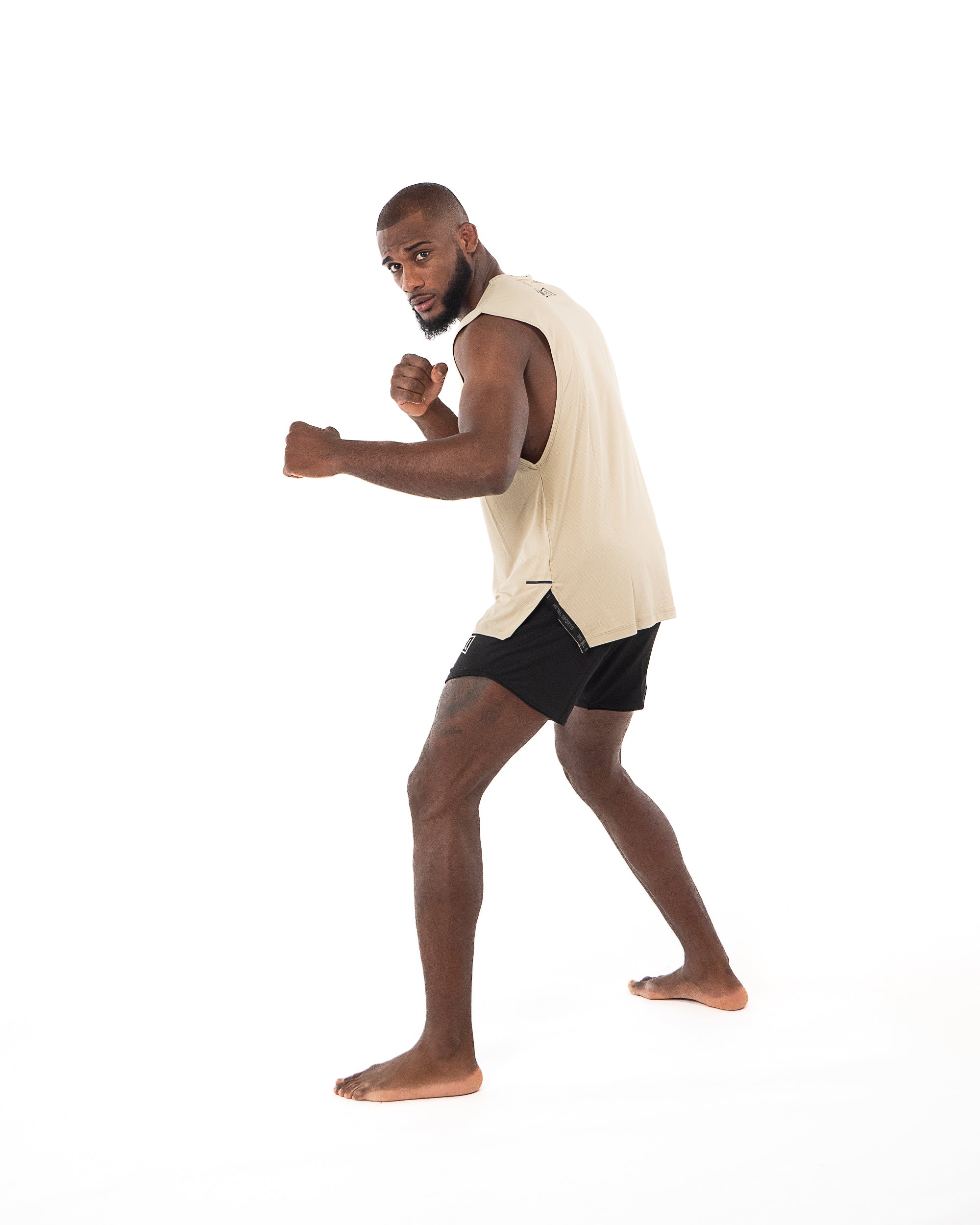 SHORT MMA NOIR