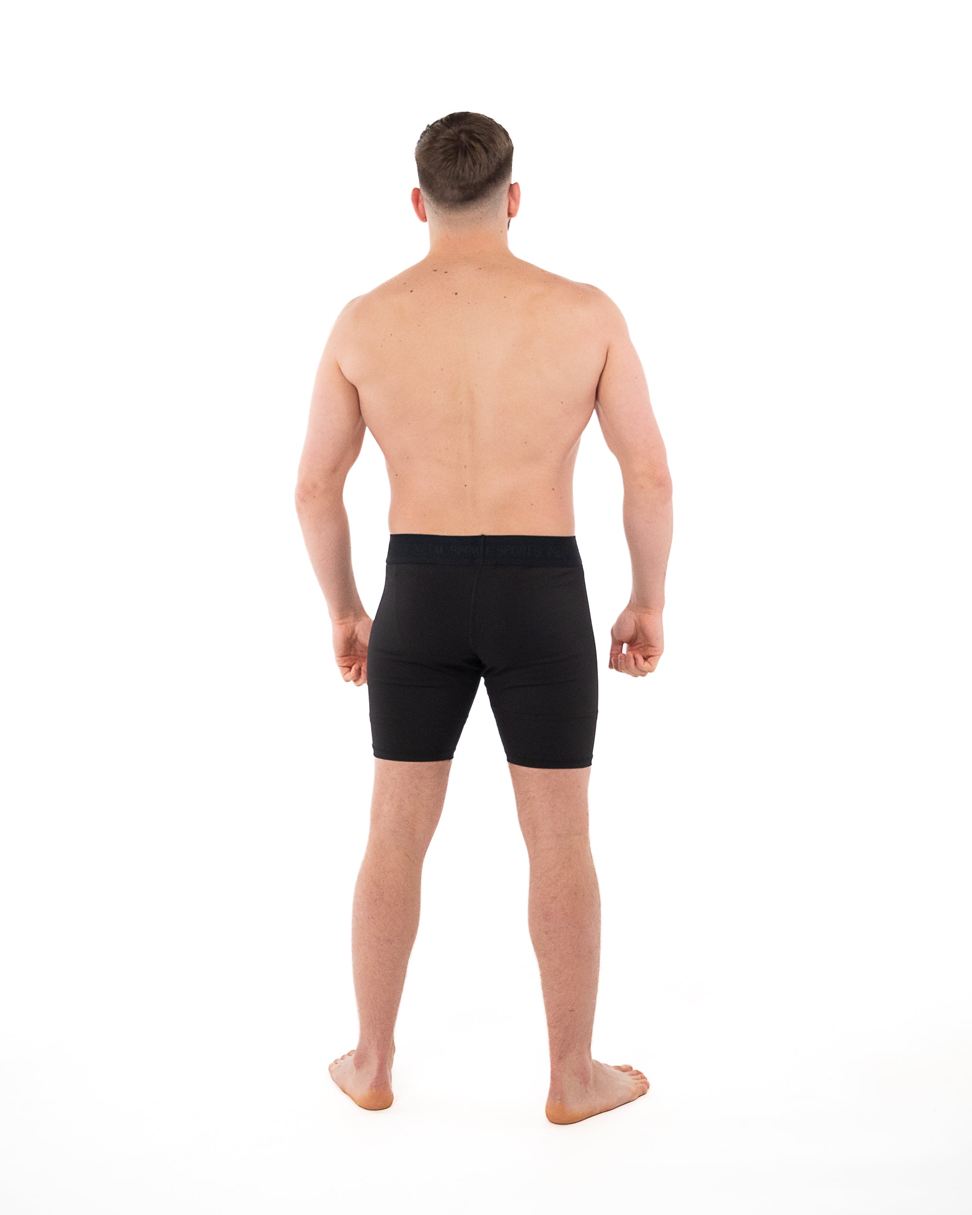 SHORT DE COMPRESSION HOMME NOIR
