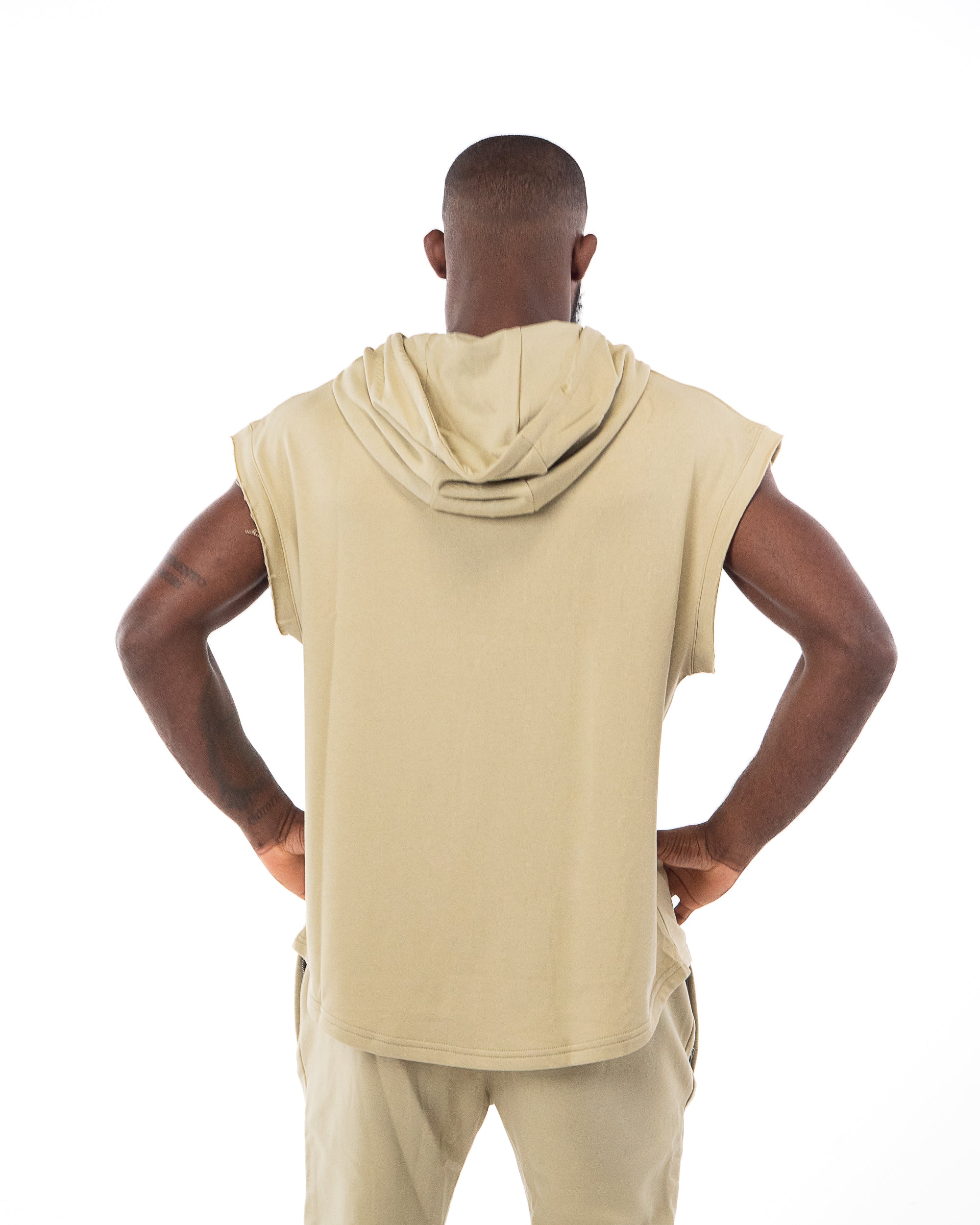 HOODIE SANS MANCHE DESERT STORM