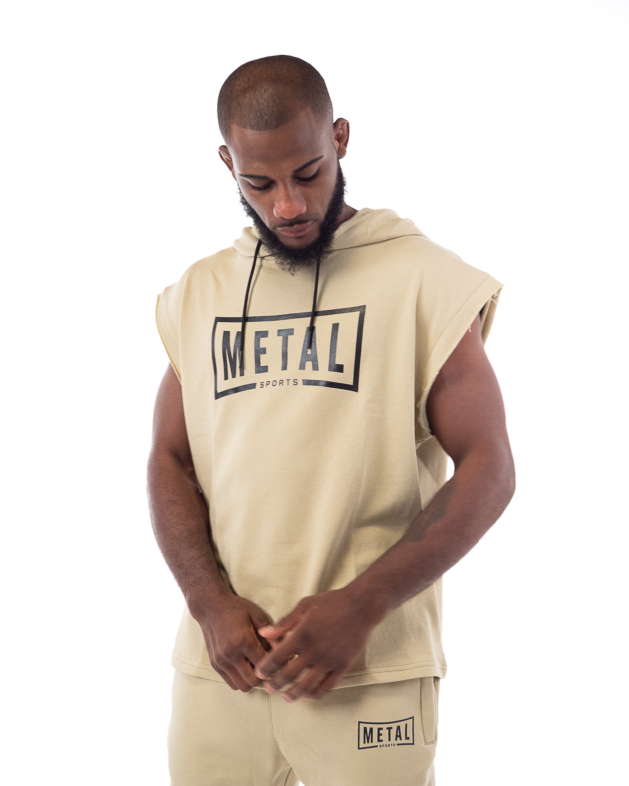 HOODIE SANS MANCHE DESERT STORM