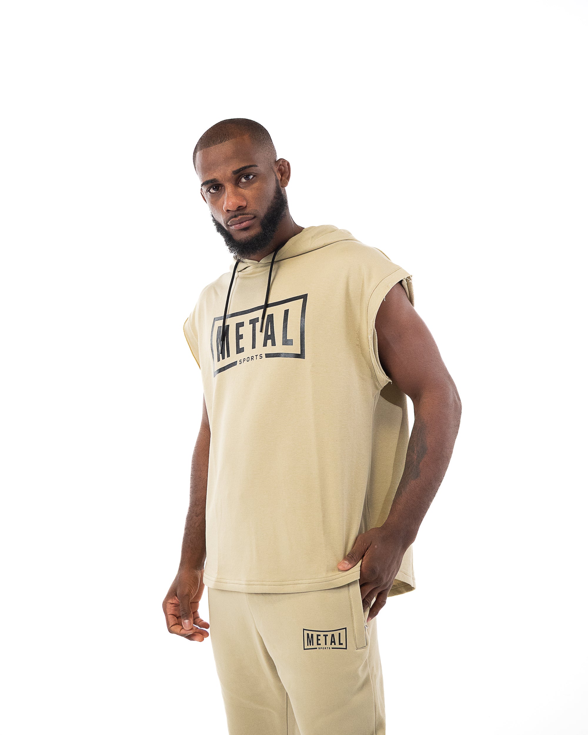 HOODIE SANS MANCHE DESERT STORM