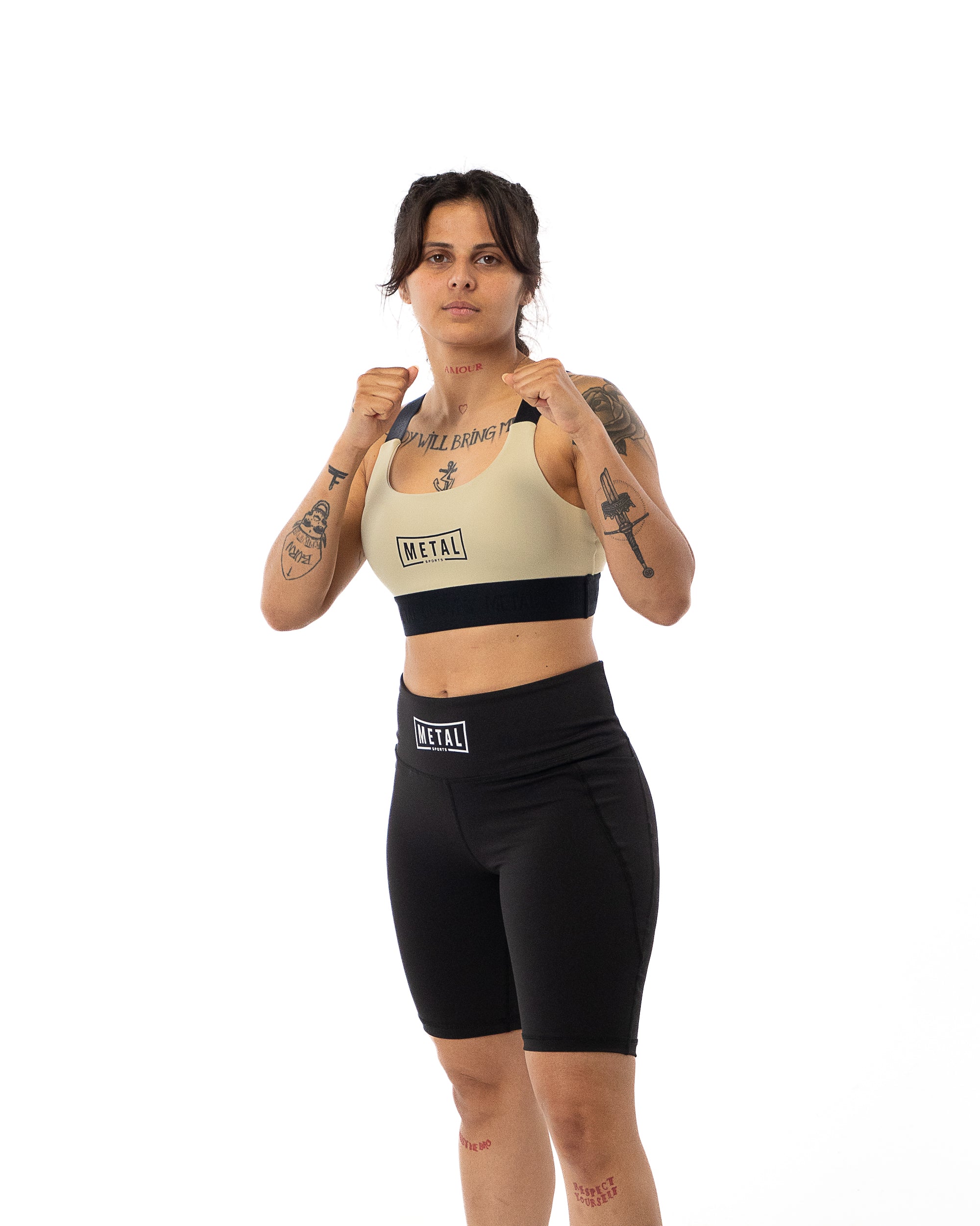 SHORT DE COMPRESSION FEMME NOIR
