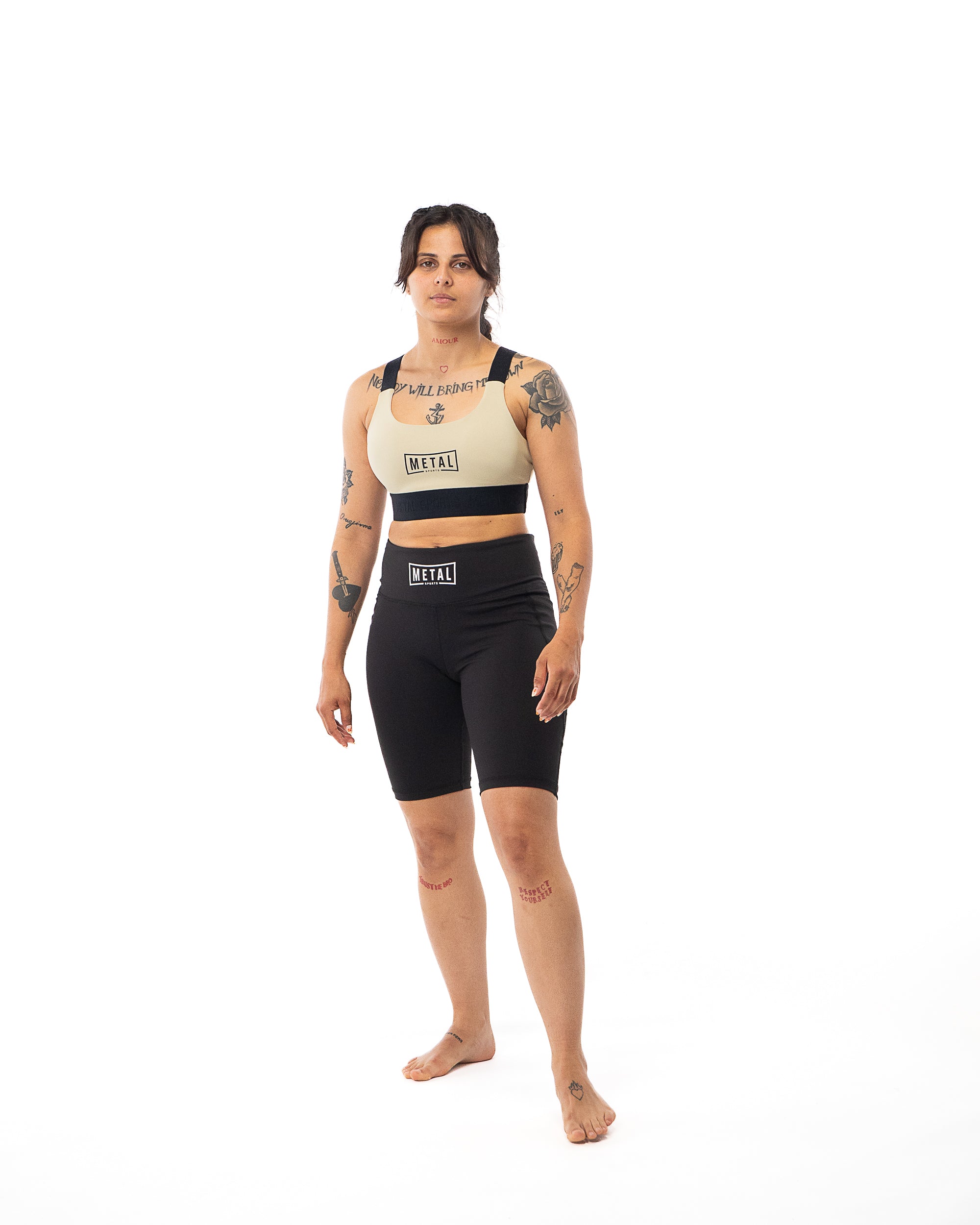 SHORT DE COMPRESSION FEMME NOIR