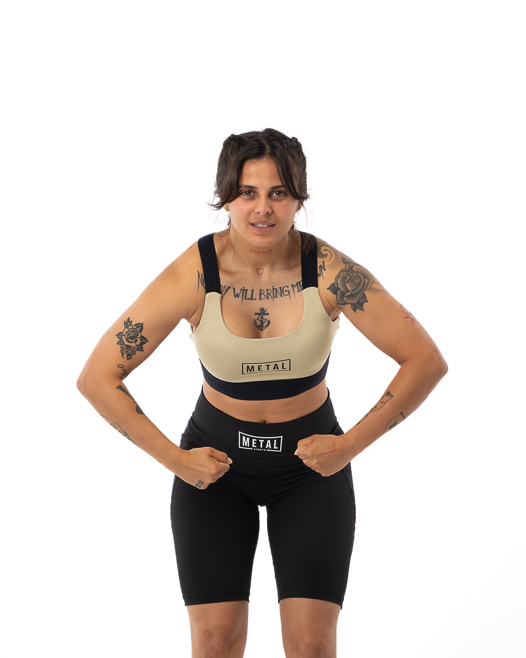 SHORT DE COMPRESSION FEMME NOIR