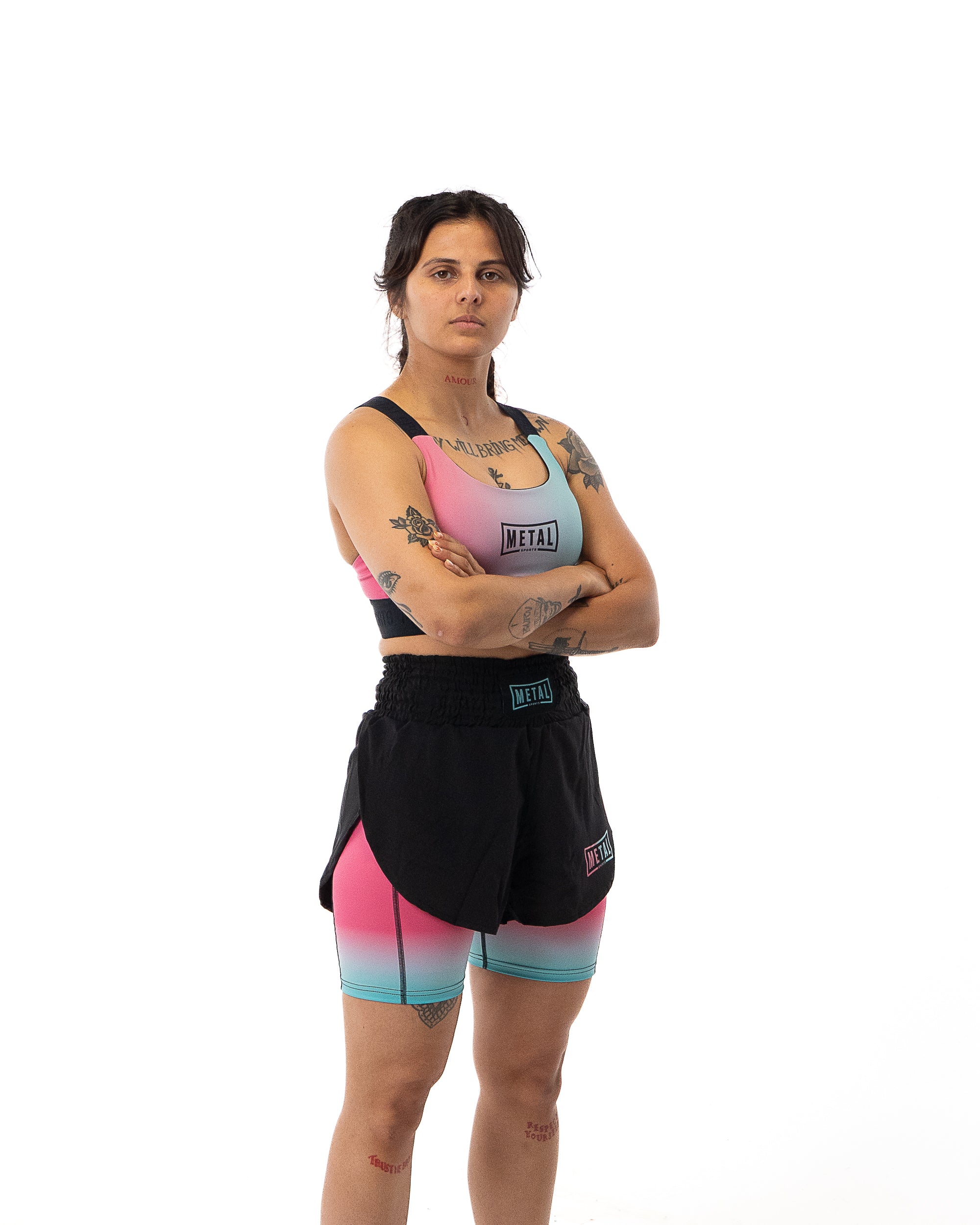 SHORT 2IN1 FEMME MIAMI VICE