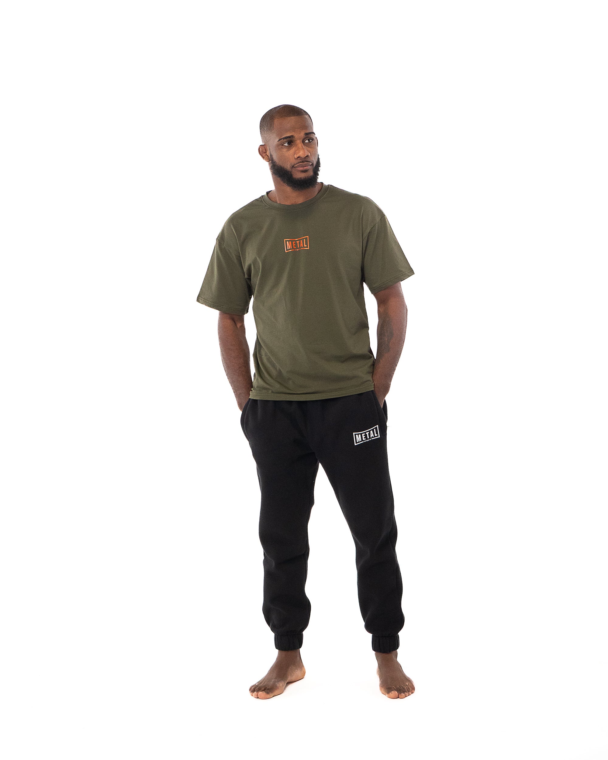 T-SHIRT COTON OLIVE