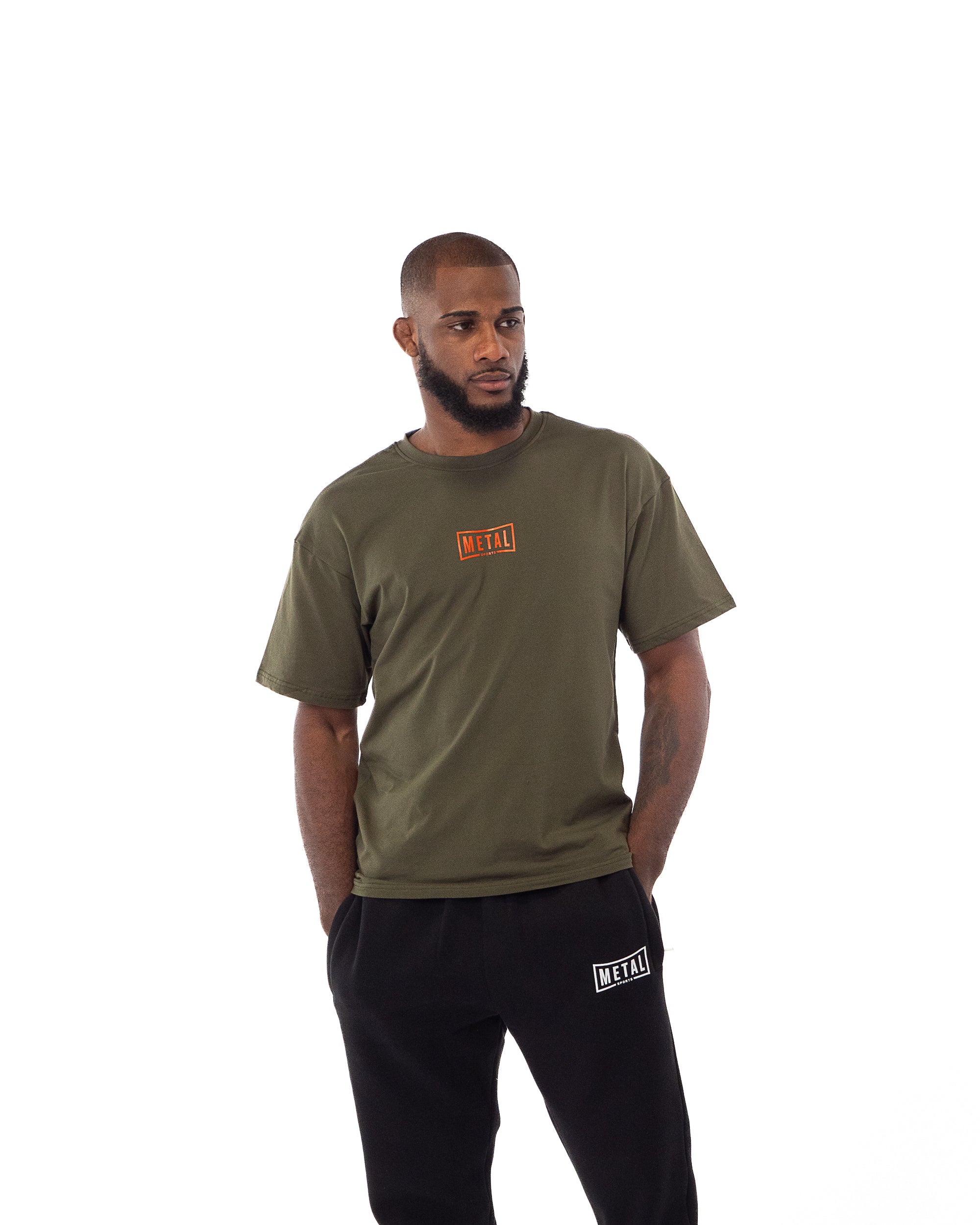 T-SHIRT COTON OLIVE