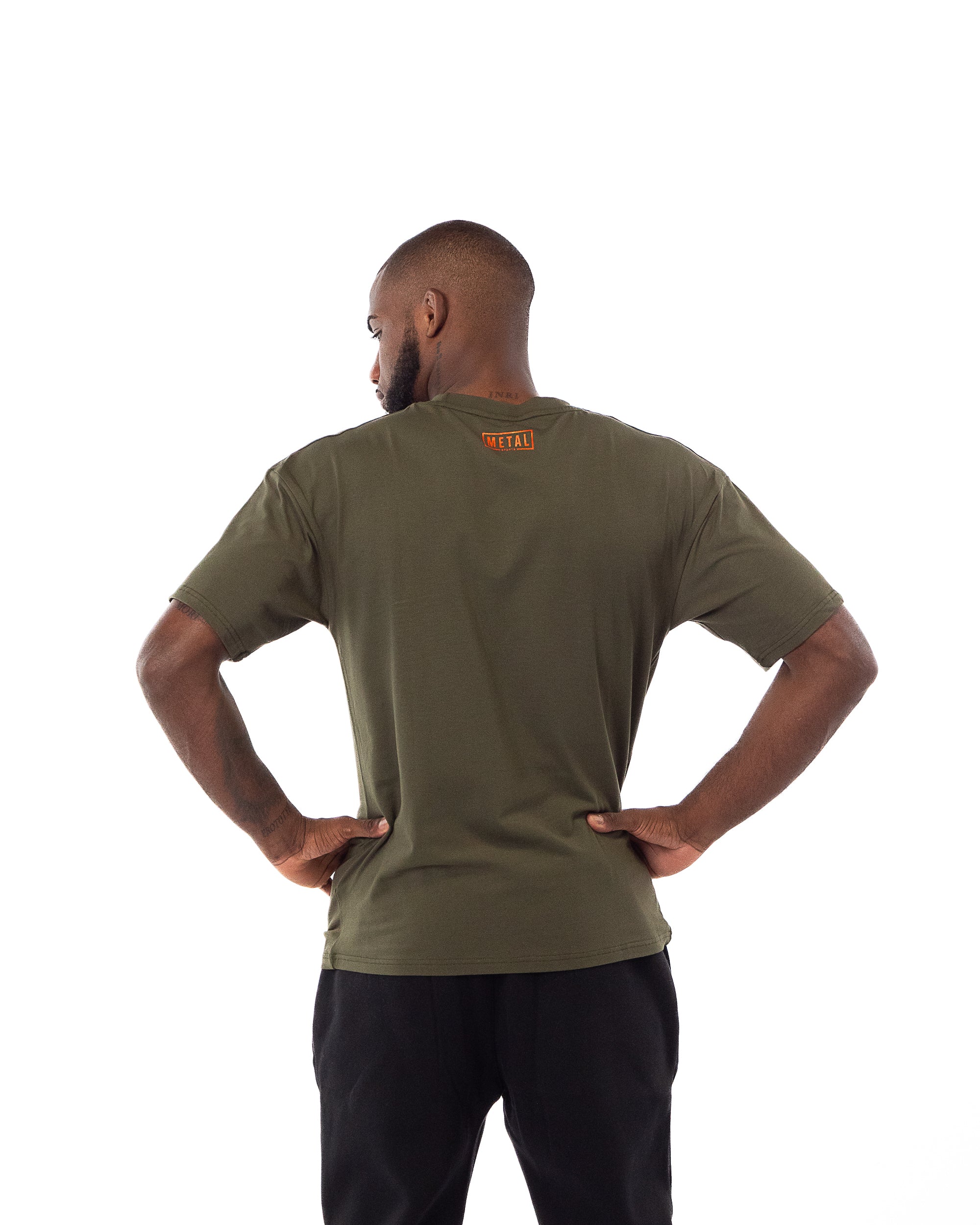 T-SHIRT COTON OLIVE