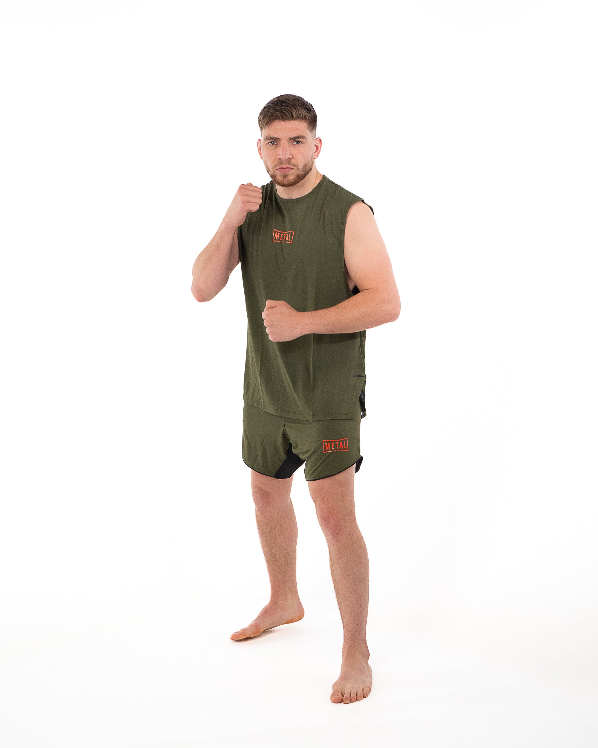 OVERSIZED TRAINING TANK OLIVE