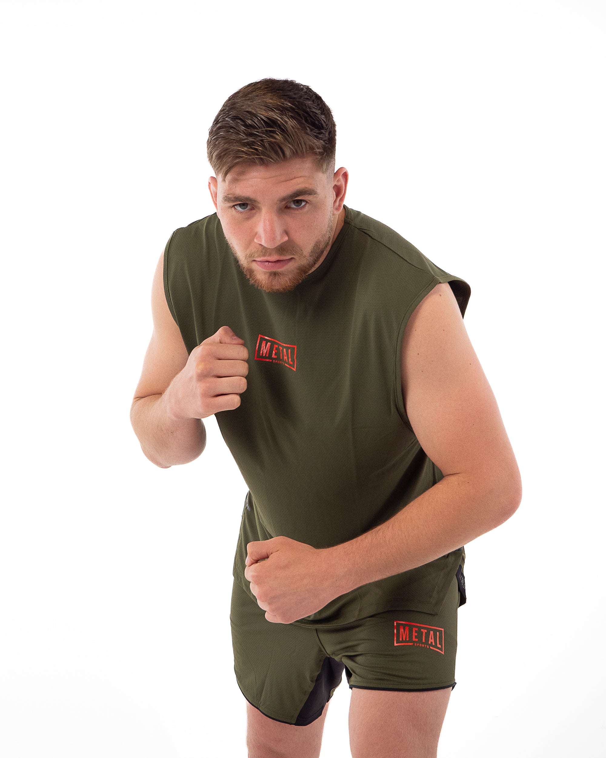 OVERSIZED TRAINING TANK OLIVE