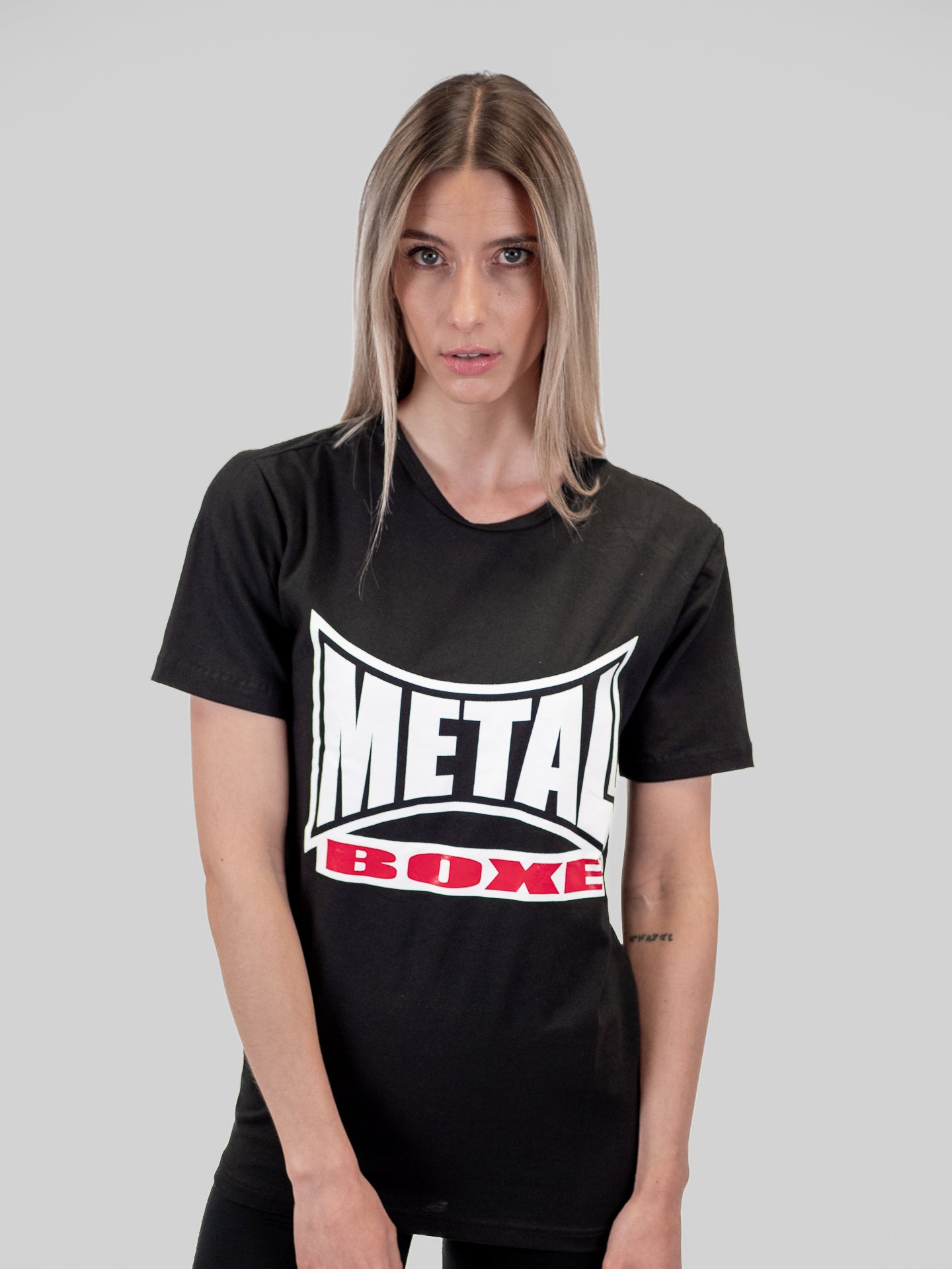 WOMEN’S BLACK VISUAL T-SHIRT