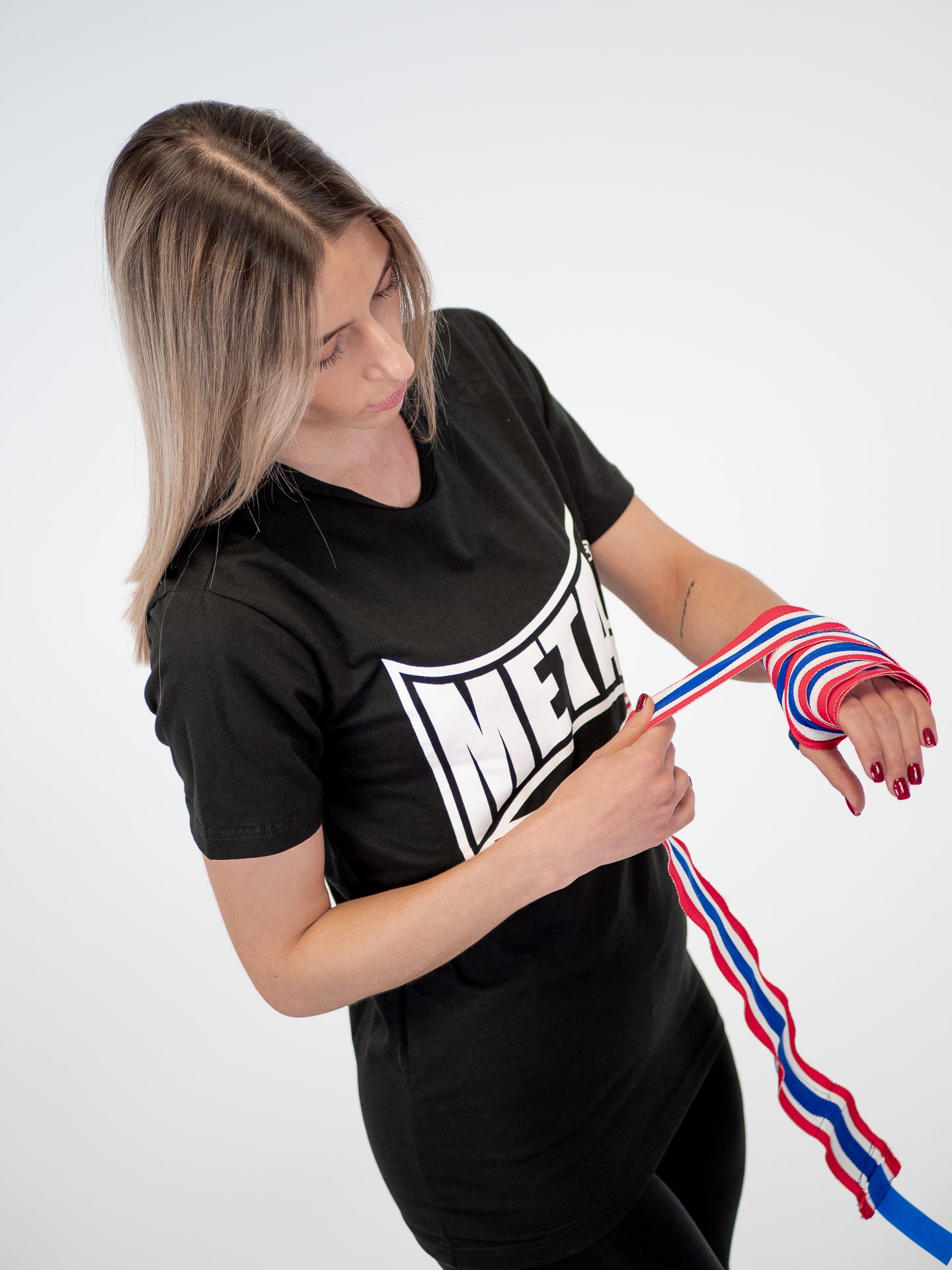 WOMEN’S BLACK VISUAL T-SHIRT