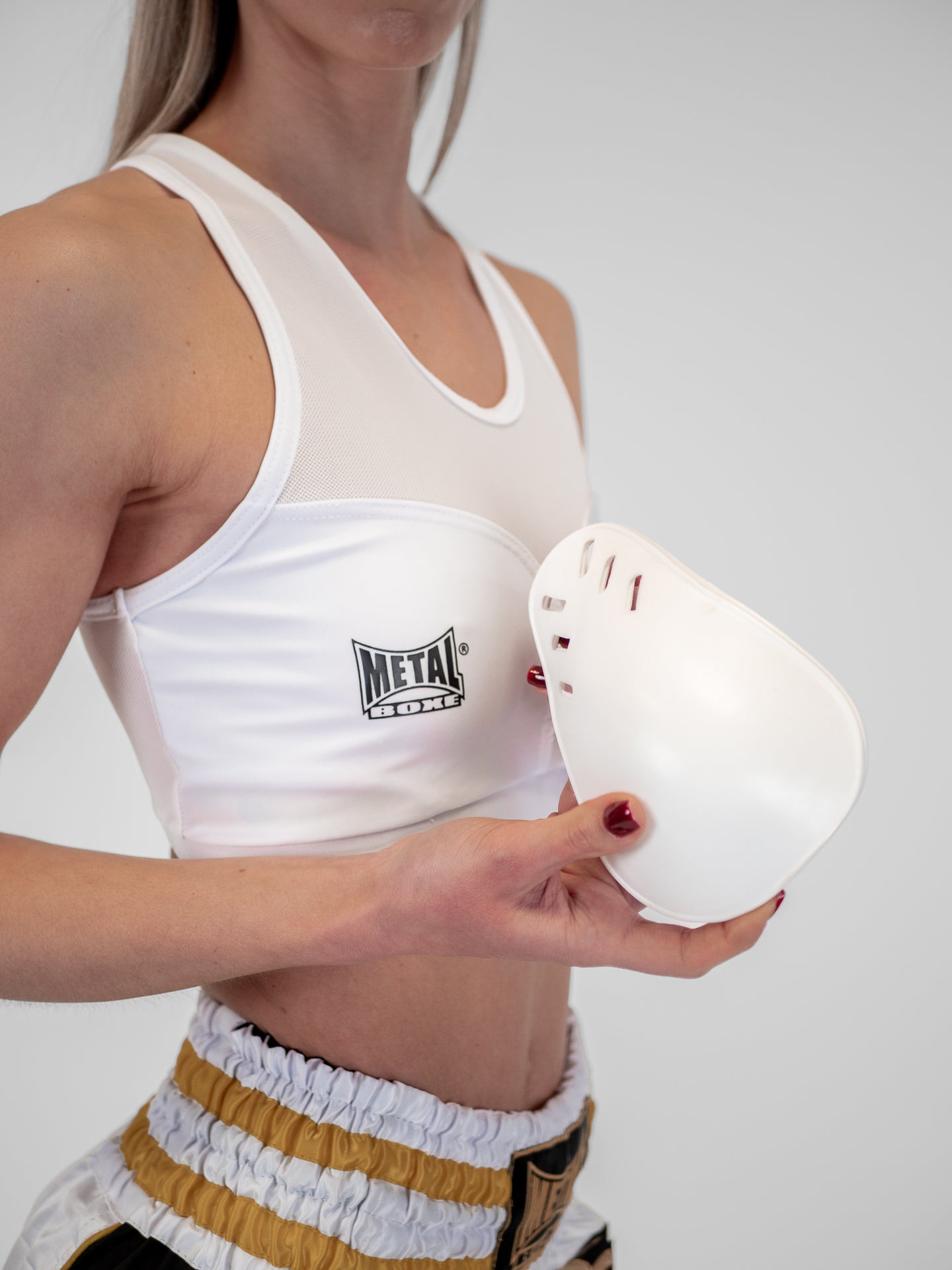 BRASSIÈRE DE BOXE 500 2 EN 1: MAINTIEN ET PROTECTION OUTSHOCK