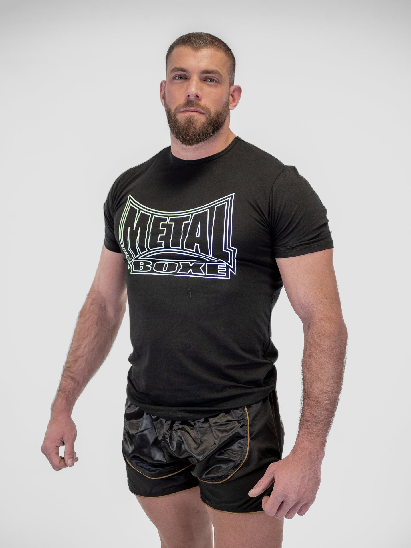 ONE MEN'S T-SHIRT BLACK WHITE
