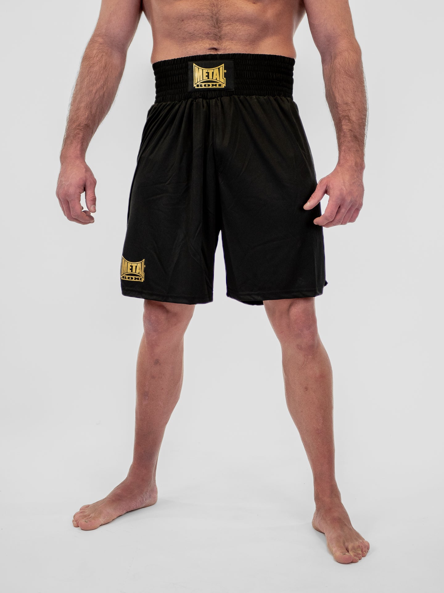 BLACK WATER BOXING SHORTS