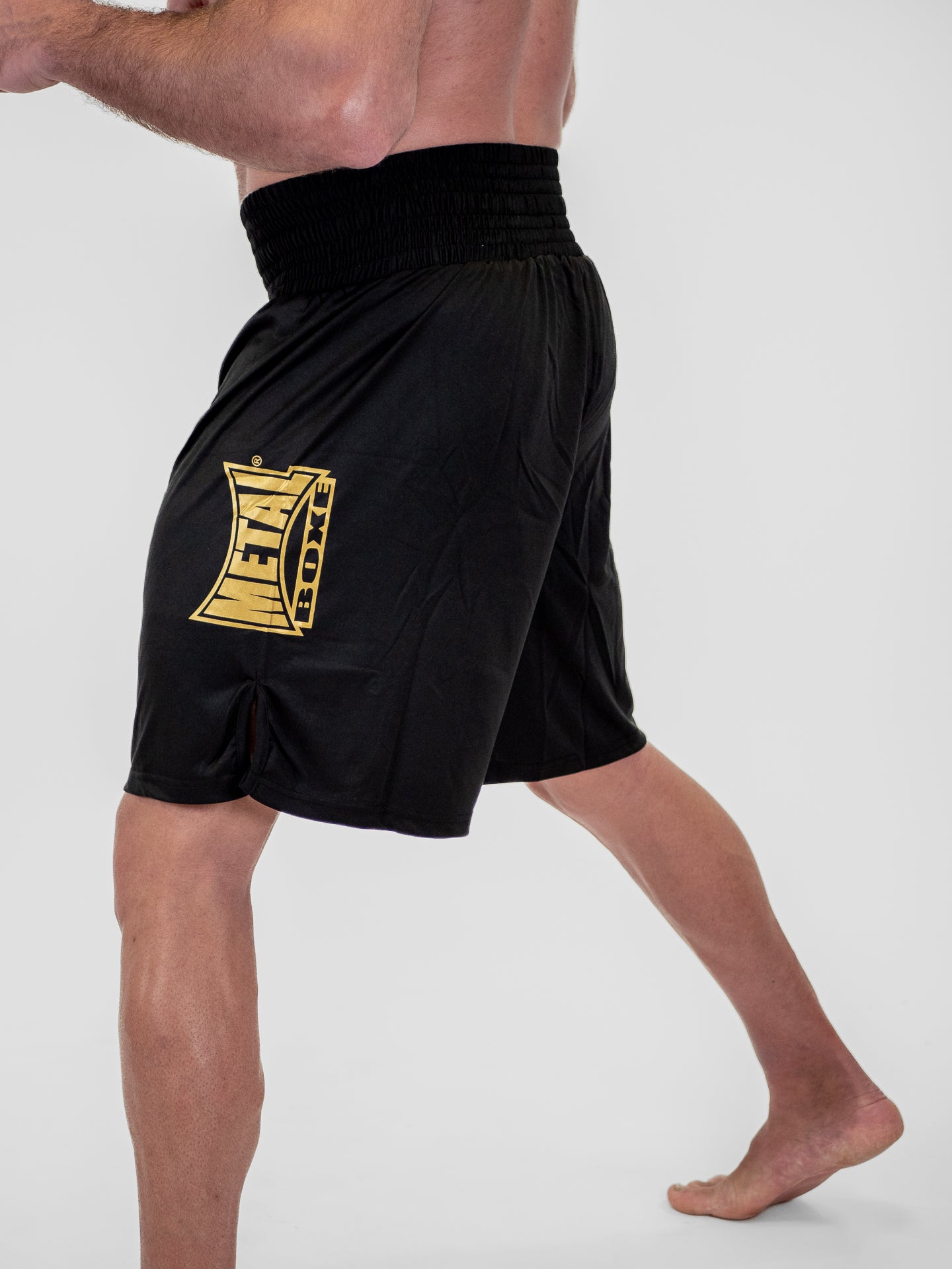 BLACK WATER BOXING SHORTS