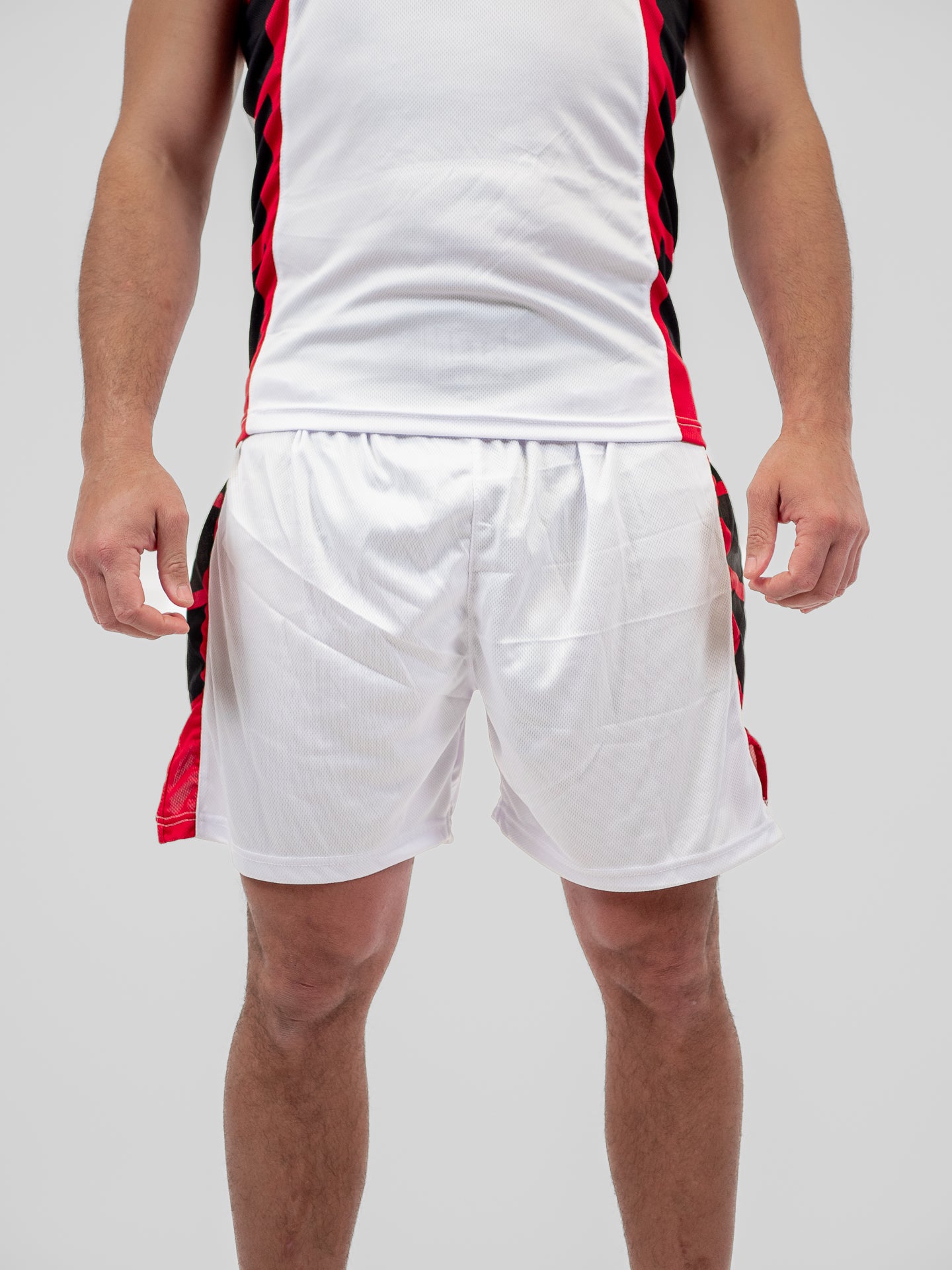 SHORTS + TANK TOP ADULT COMPETITION BOXING WHITE