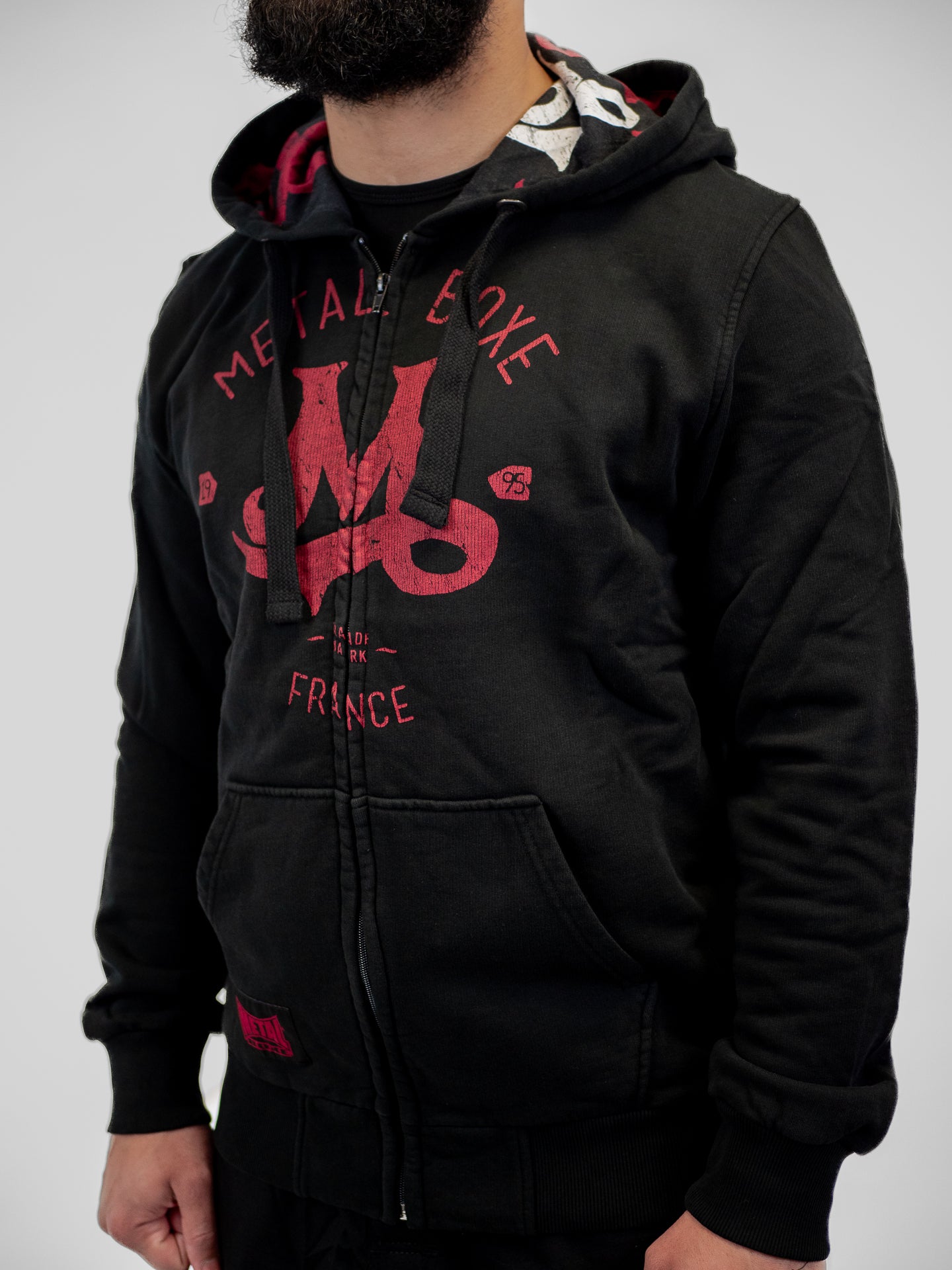 BLACK “M” HOODIE