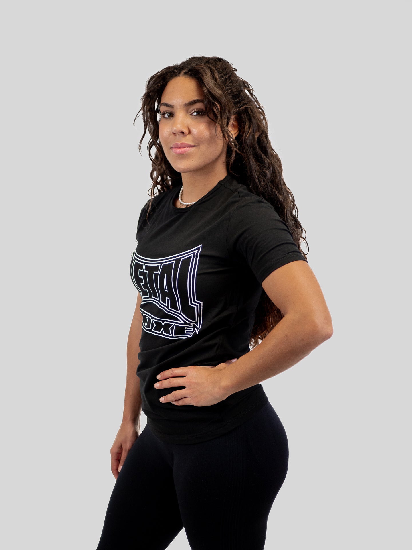 ONE WOMEN’S T-SHIRT BLACK WHITE