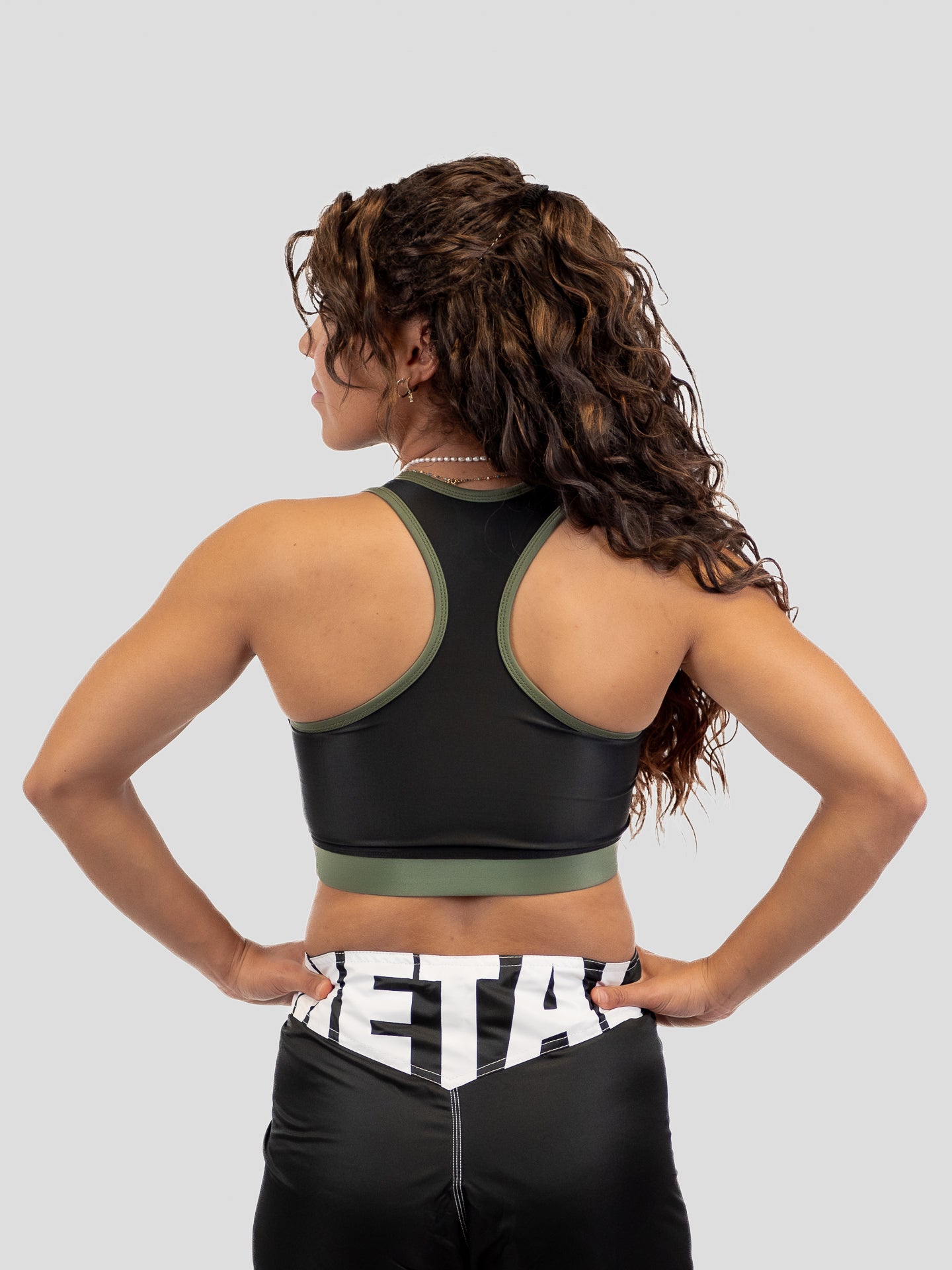 SHORT BLACK WOMEN’S MMA SHORTS