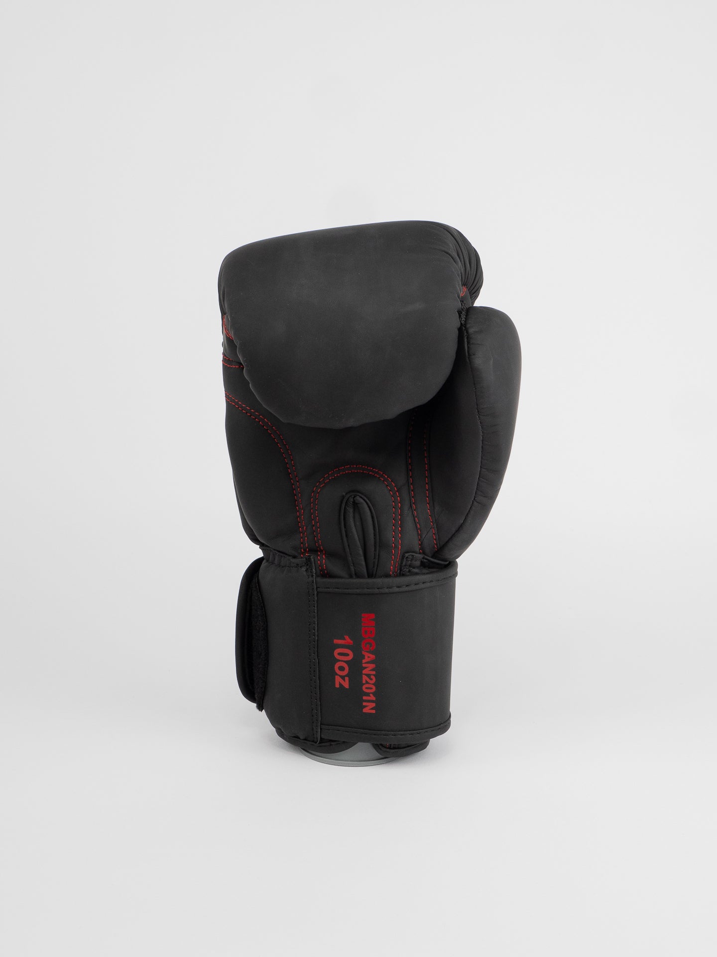 BLACK THAI BOXING GLOVES