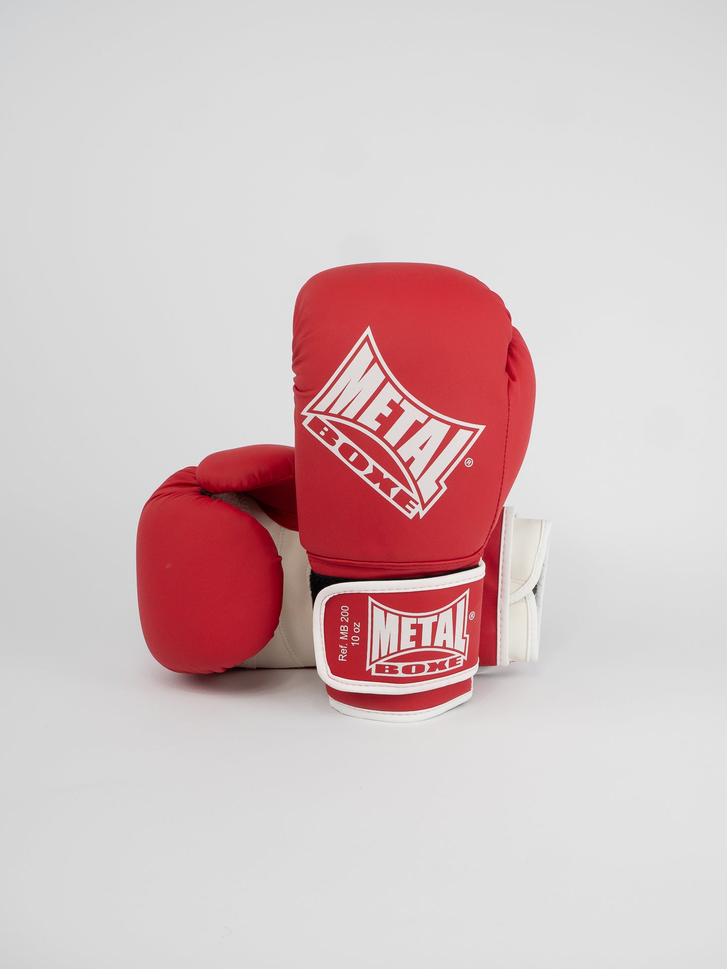 GANTS DE BOXE SKS CUIR SYNTHETIQUE - ROUGE