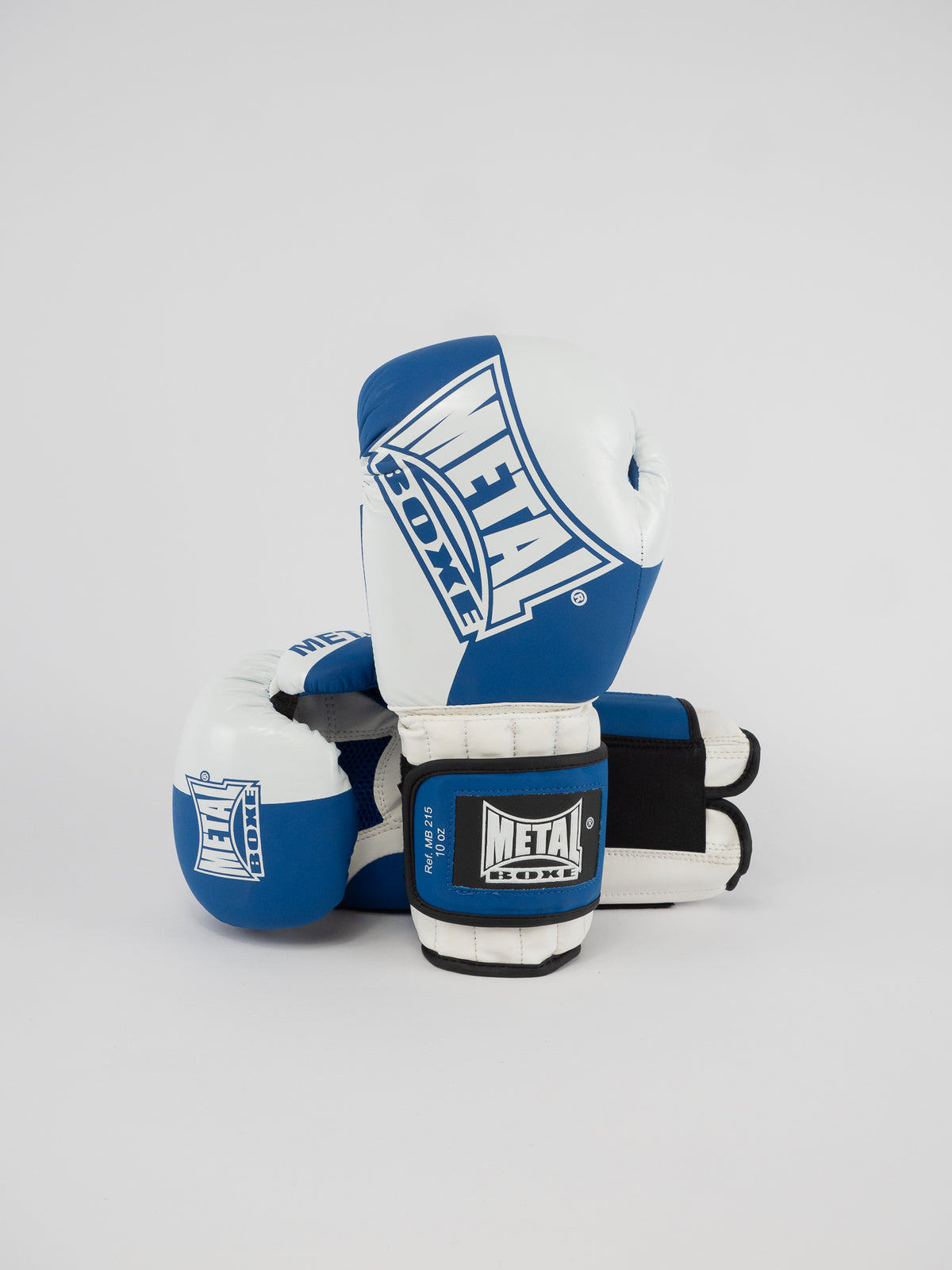 Coudière De Boxe METAL BOXE – Rouge/bleu, élastique + Velcro, Mousse Ergonomique, Sénior, Mixte