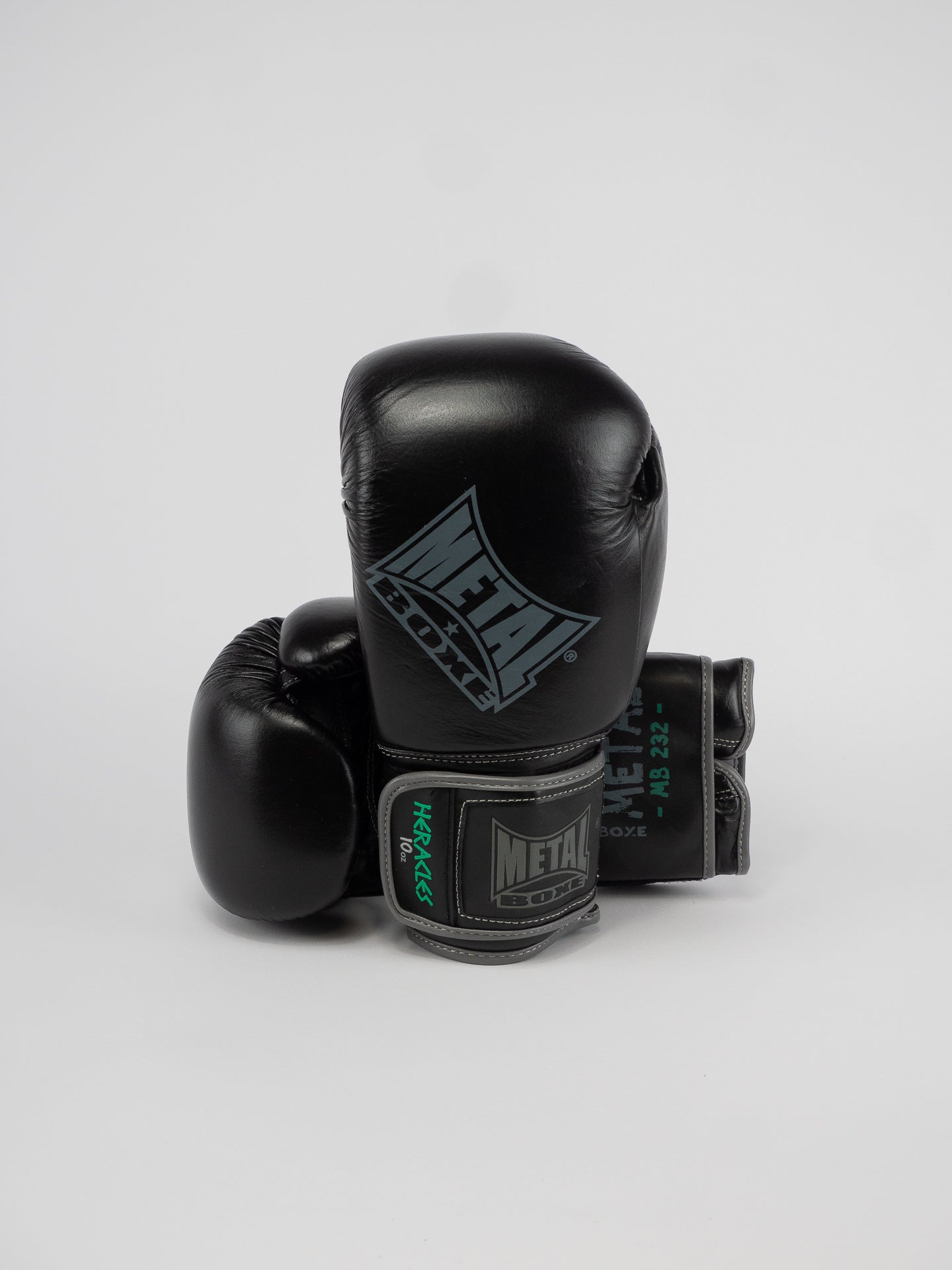 Guanti Da Boxe In Pelle Heracles Di METAL BOXE | Per Allenamento | Unisex Adulto | Con Chiusura A Strappo - Foto 4
