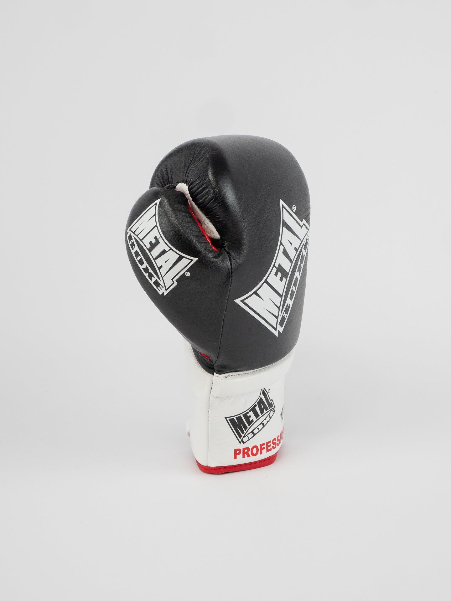 PRO SIRIUS BLACK LEATHER BOXING GLOVES