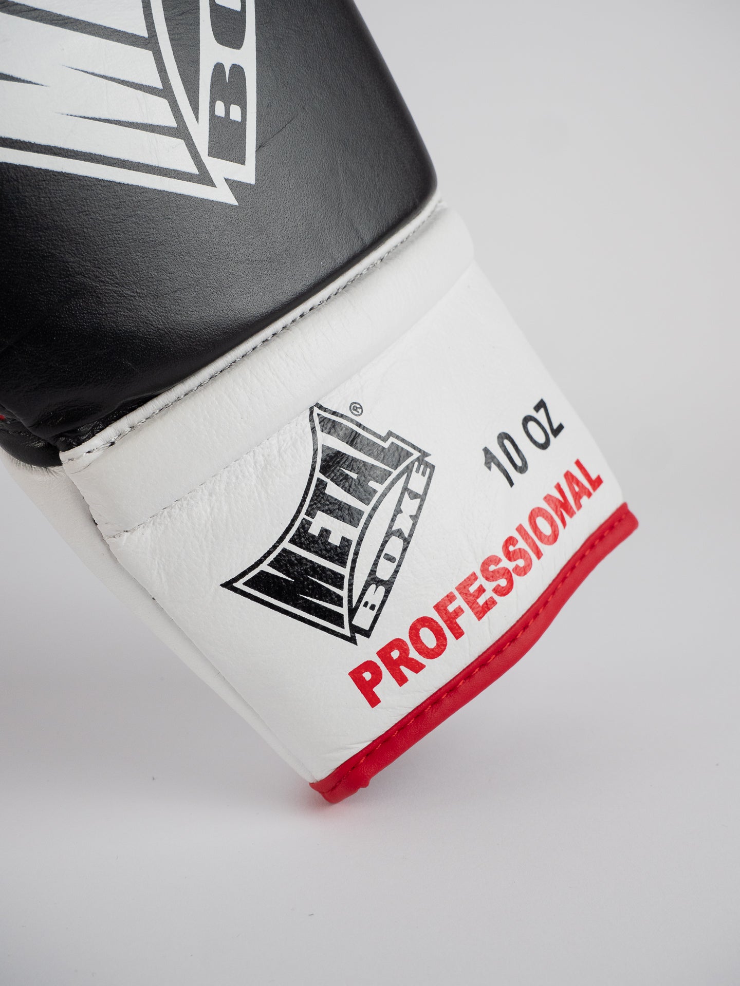 PRO SIRIUS BLACK LEATHER BOXING GLOVES