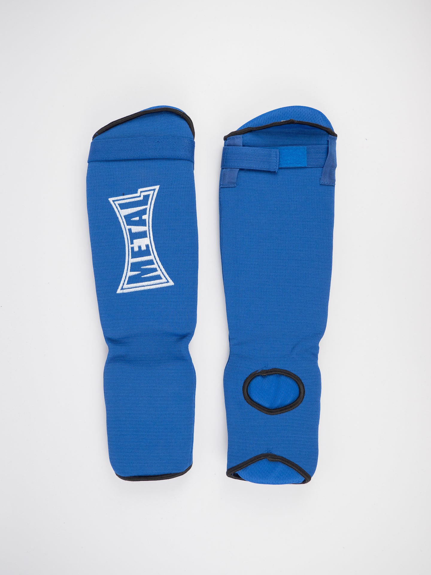 COTTON ELAST SHIN+FOOT PROTECTOR. BLUE