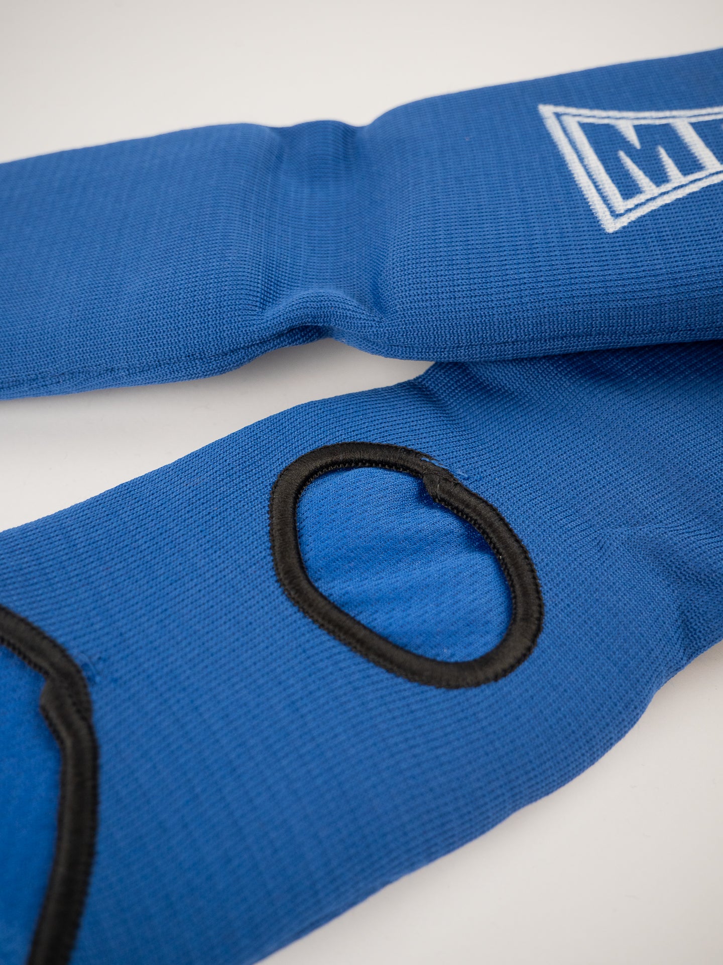 COTTON ELAST SHIN+FOOT PROTECTOR. BLUE