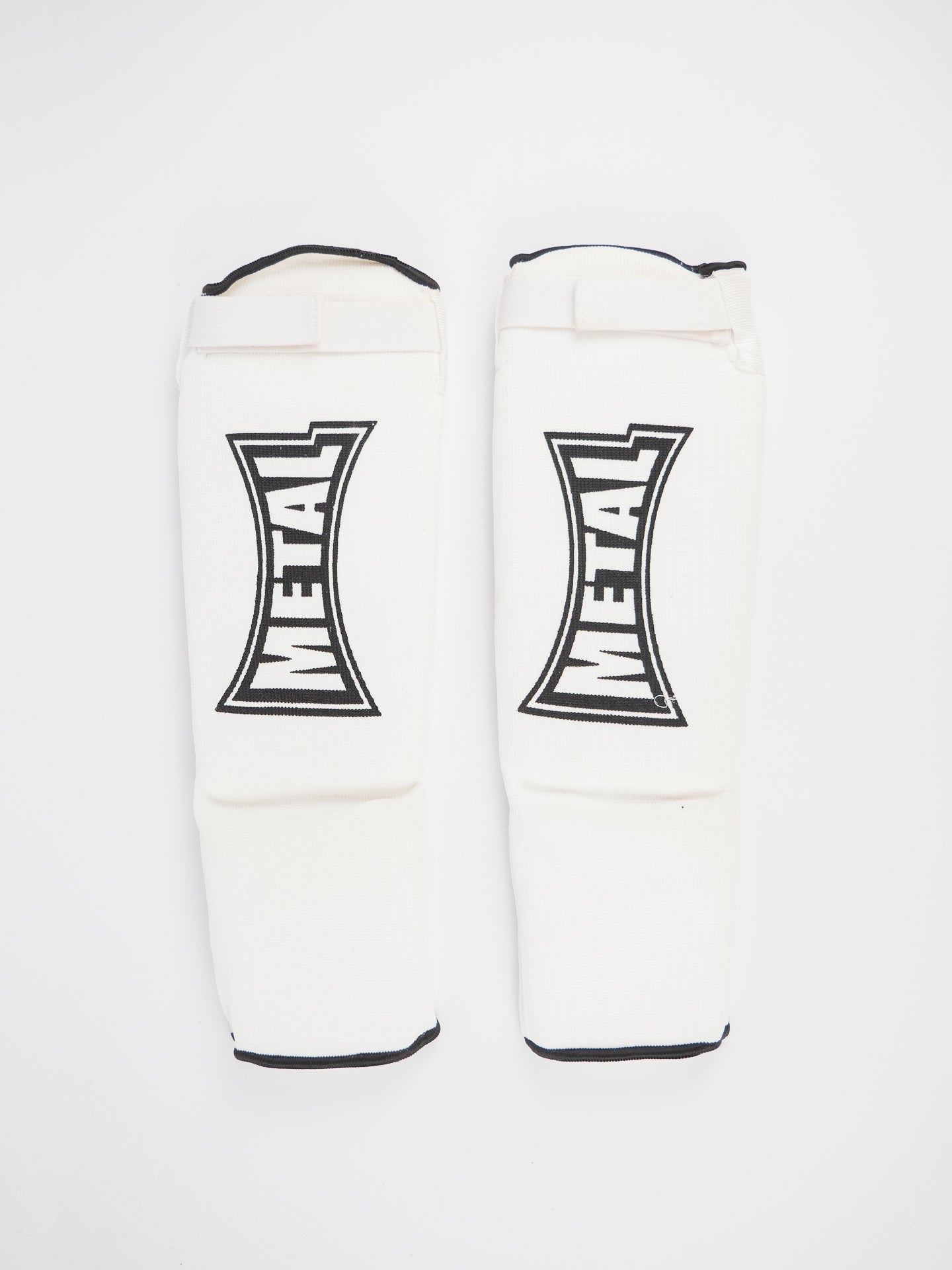 COTTON ELAST SHIN+FOOT PROTECTOR. WHITE
