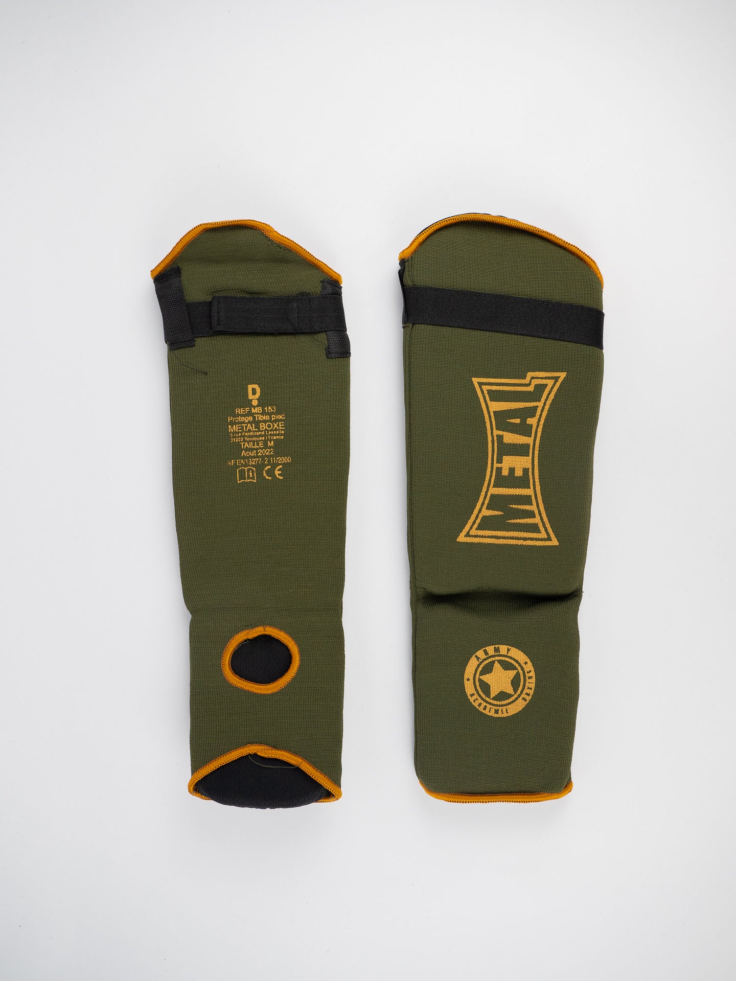 COTTON ELAST SHIN + FOOT PROTECTION. MILITARY