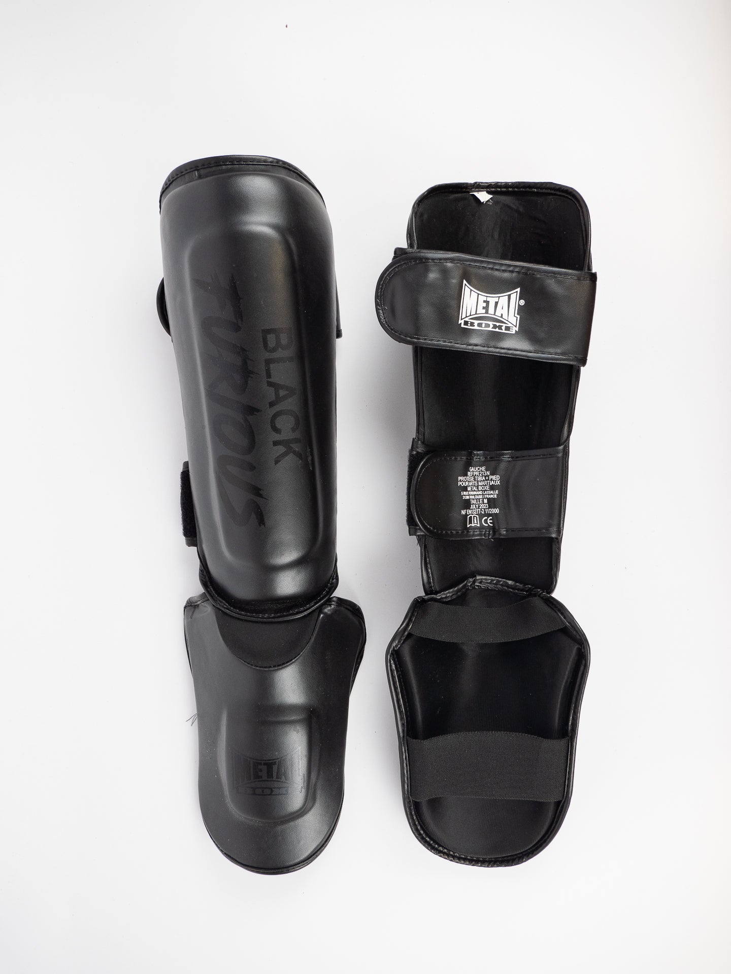 SHIN PROTECTION + FOOT FURIOUS BLACK
