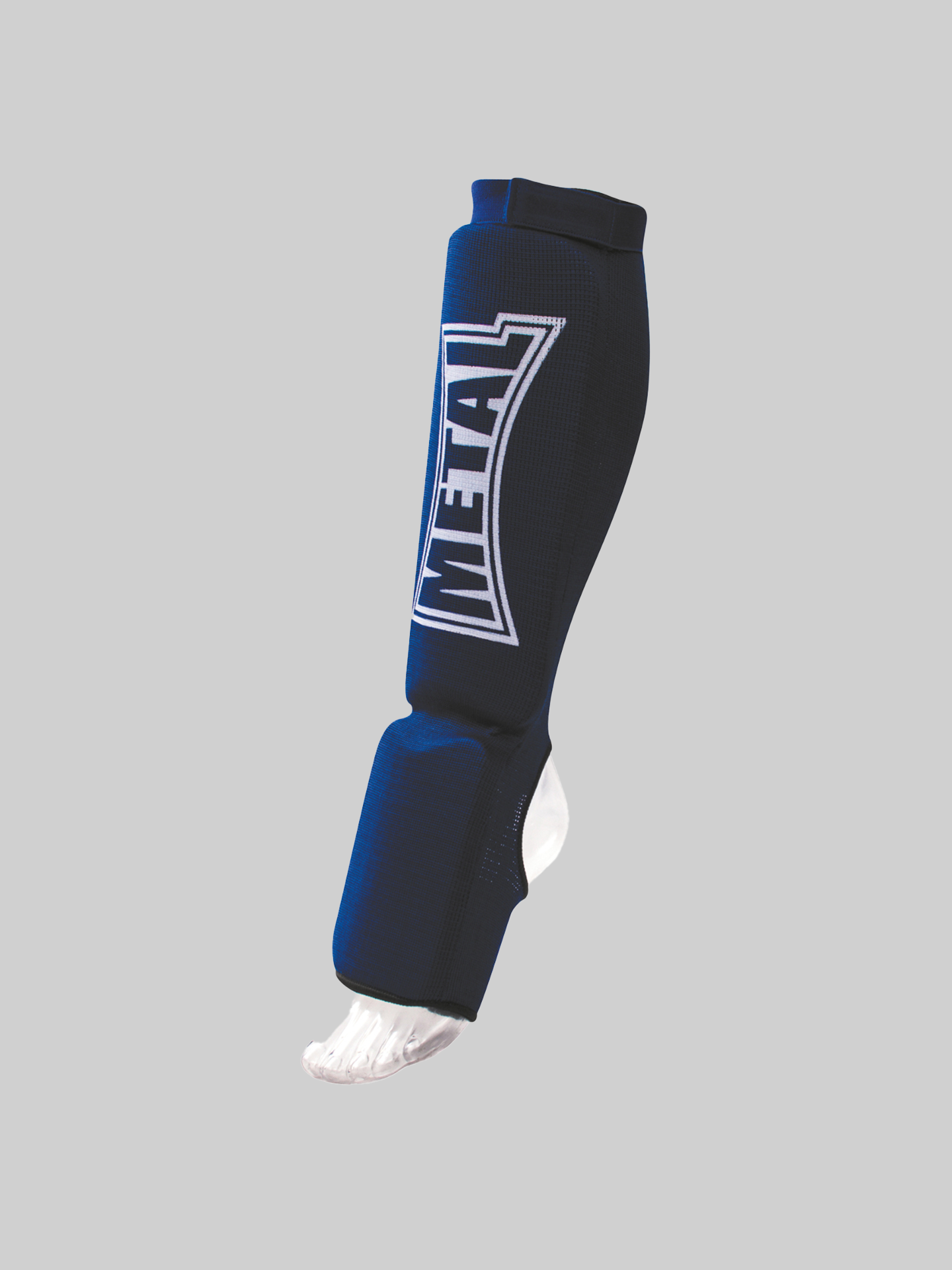 COTTON ELAST SHIN+FOOT PROTECTOR. BLUE