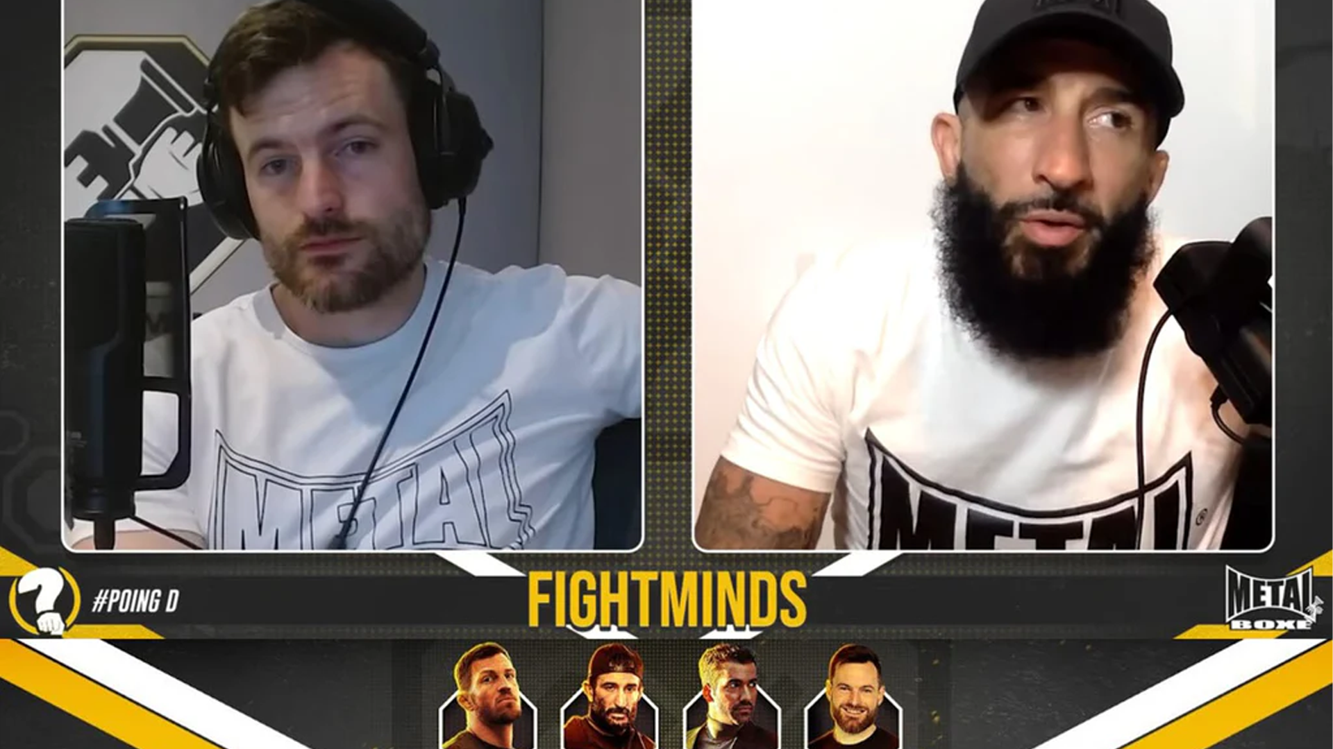 Metal Boxe accompagne la chaîne Youtube Fight Minds