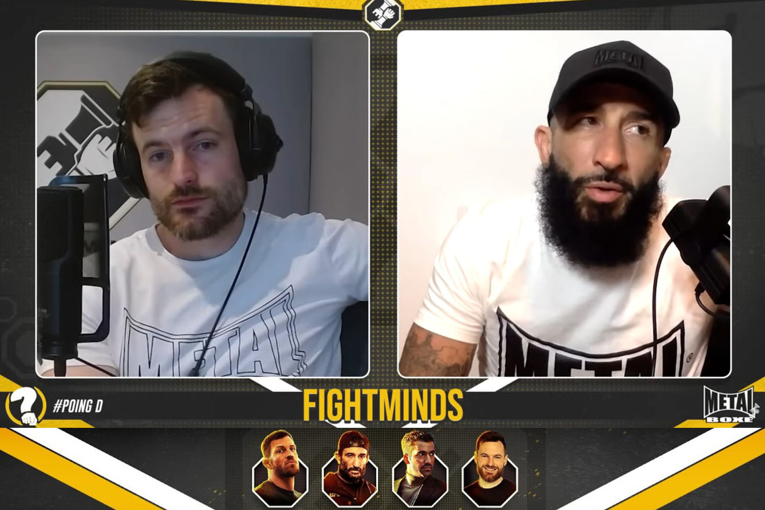 Metal Boxe accompagne la chaîne Youtube Fight Minds