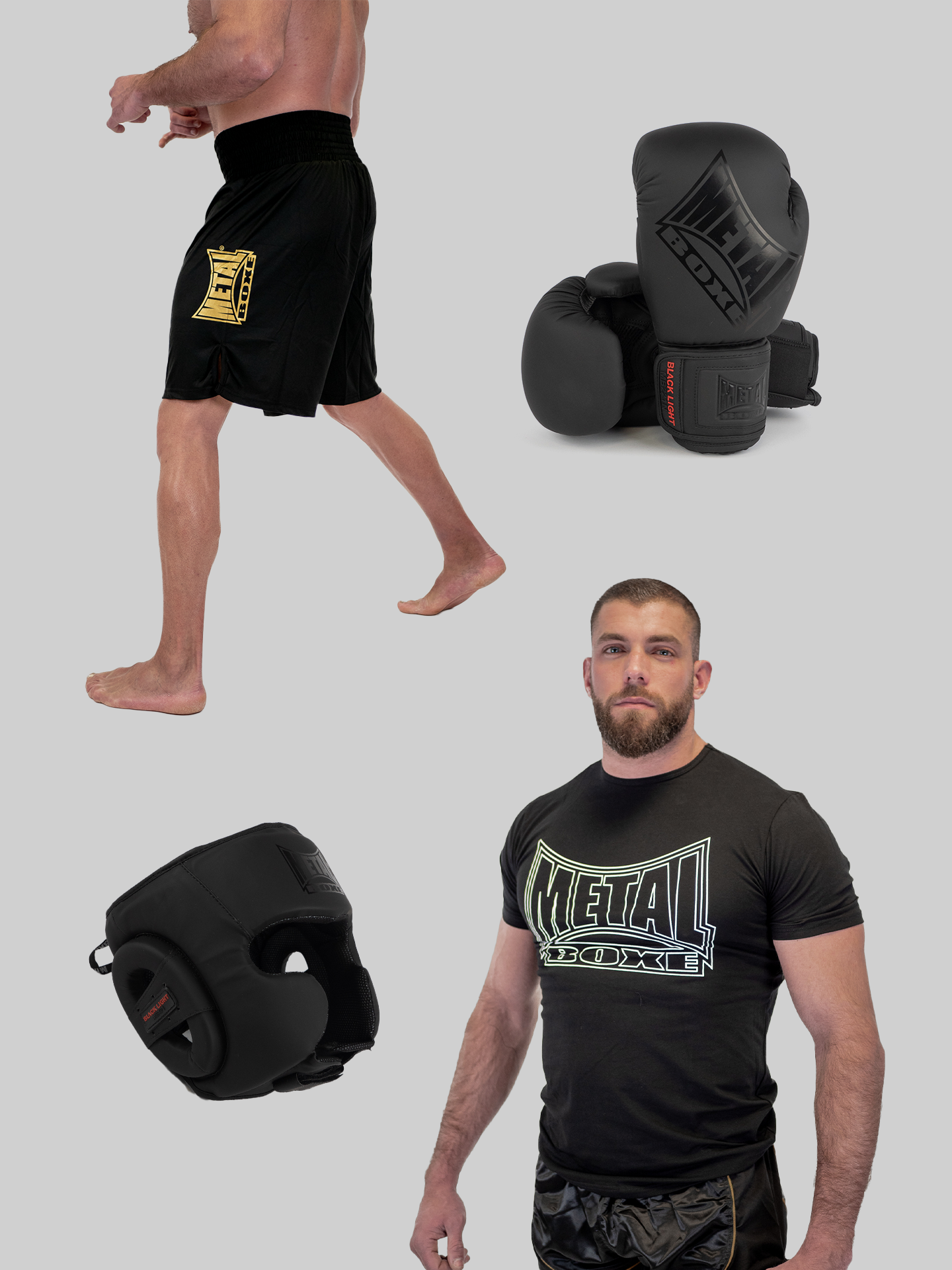 PACK BOXE TRAINING BLACK