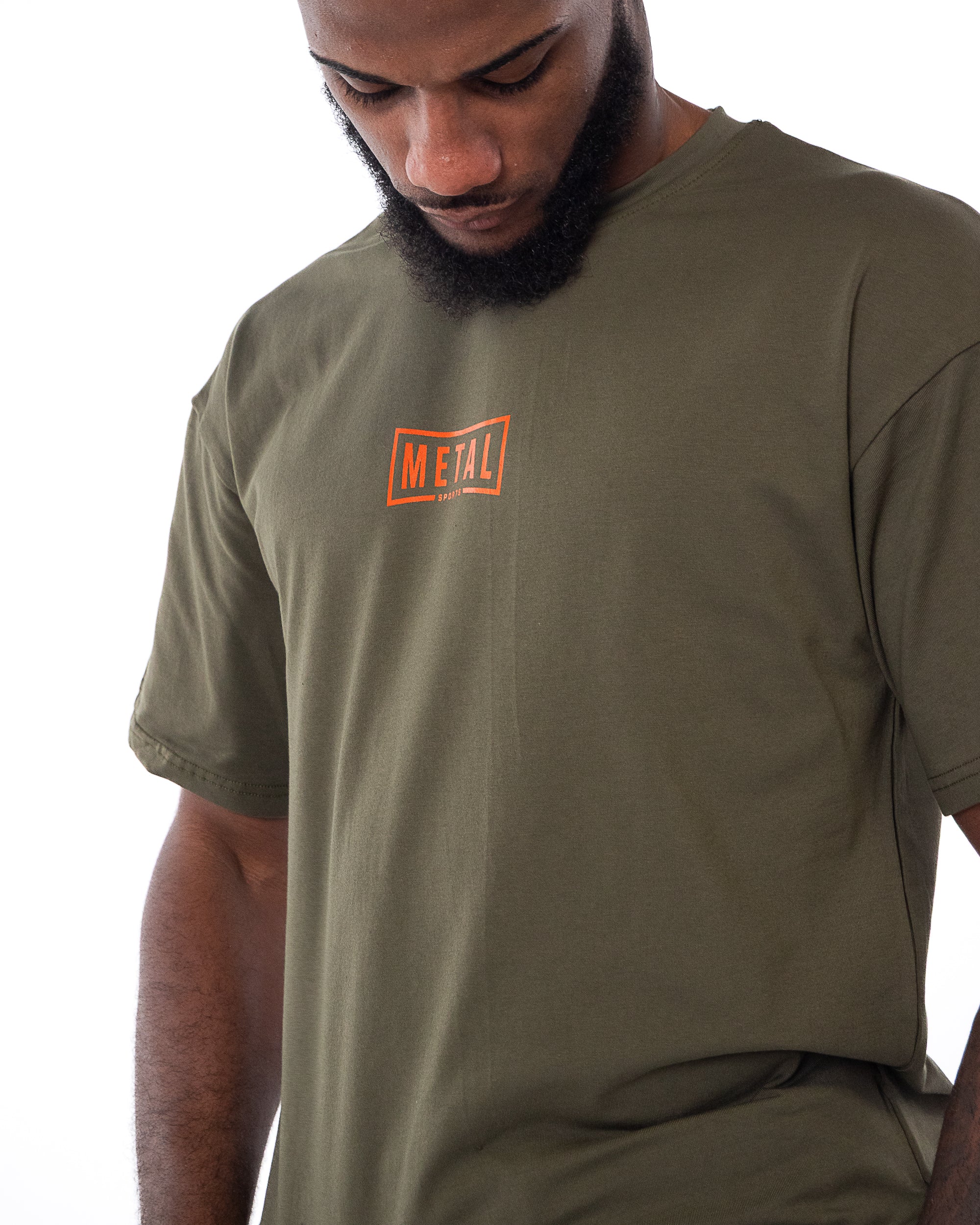 T-SHIRT COTON OLIVE