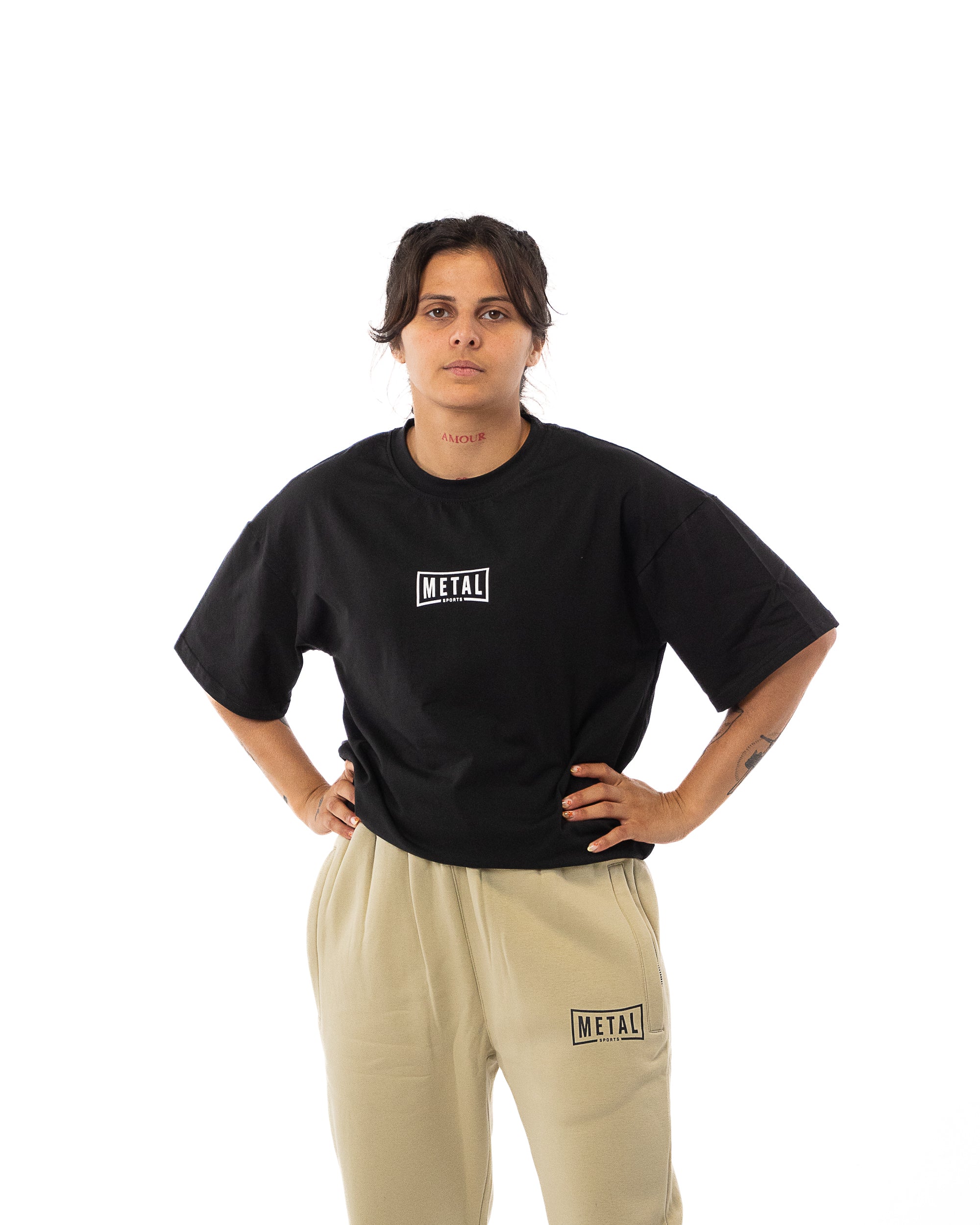 T-SHIRT COTON NOIR